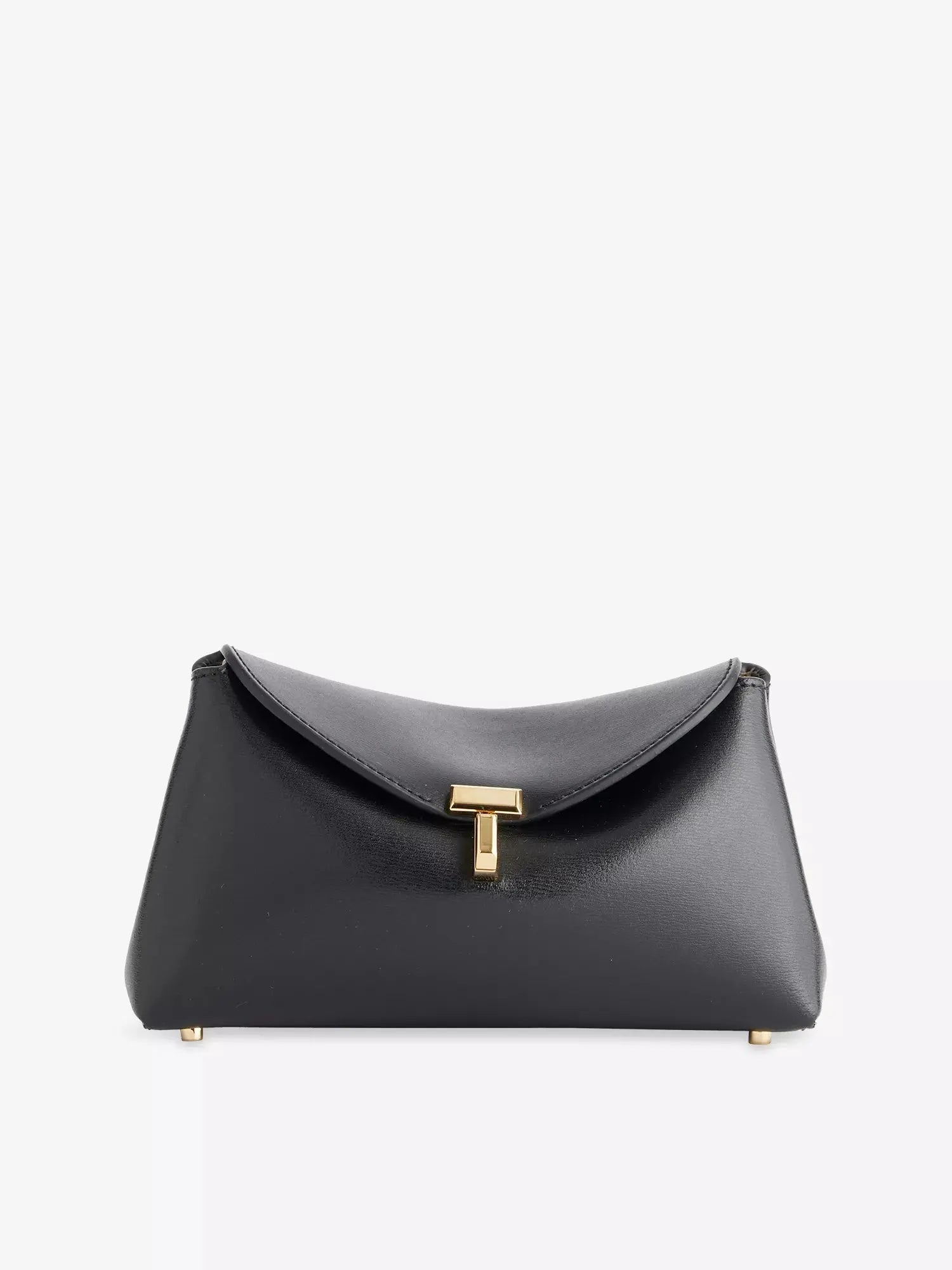 Toteme Women's T-Lock Mini Leather Clutch Bag Toteme