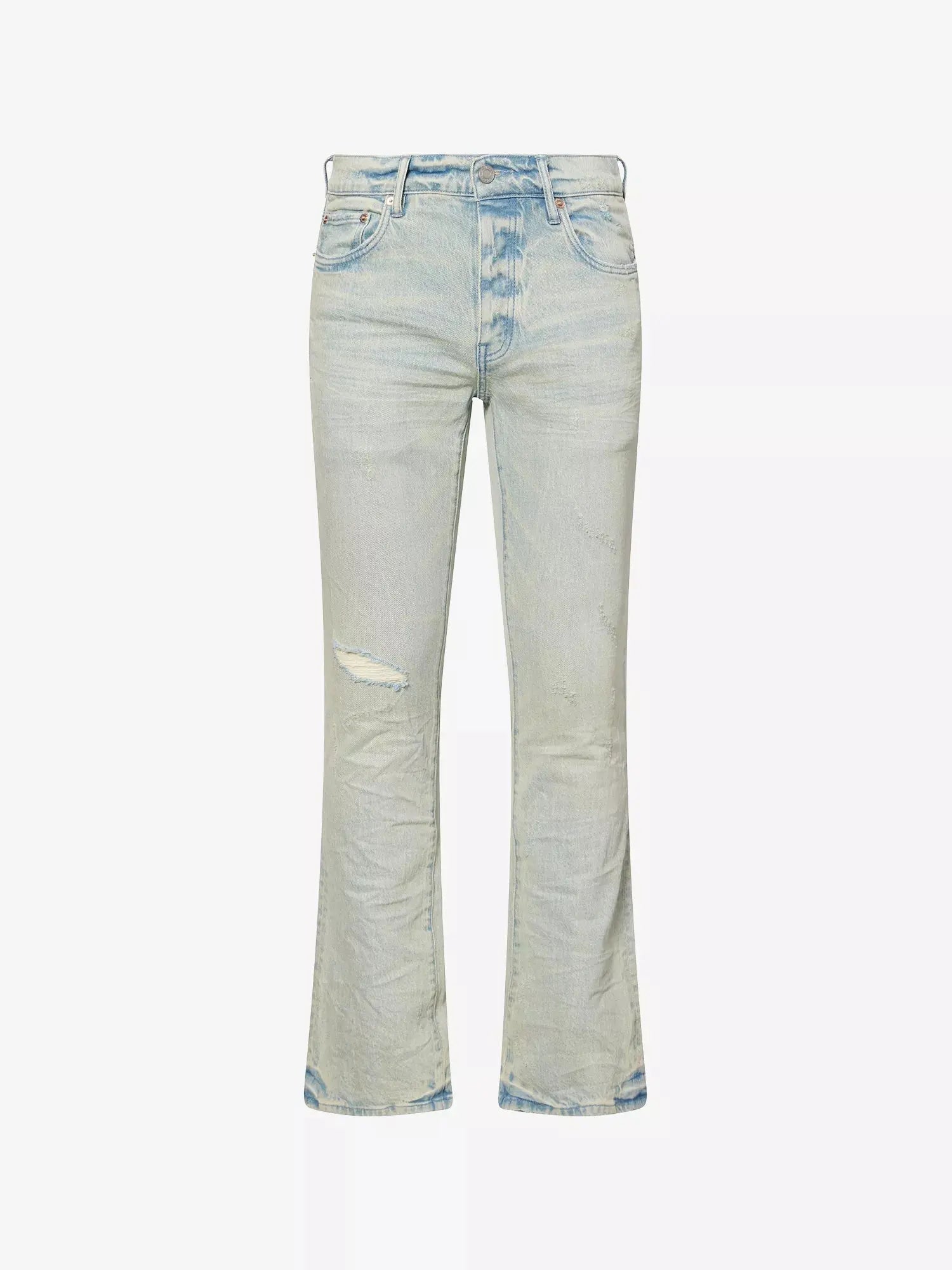 Purple Brand Men's Skinny Flare-Leg Denim Jeans Purple Brand