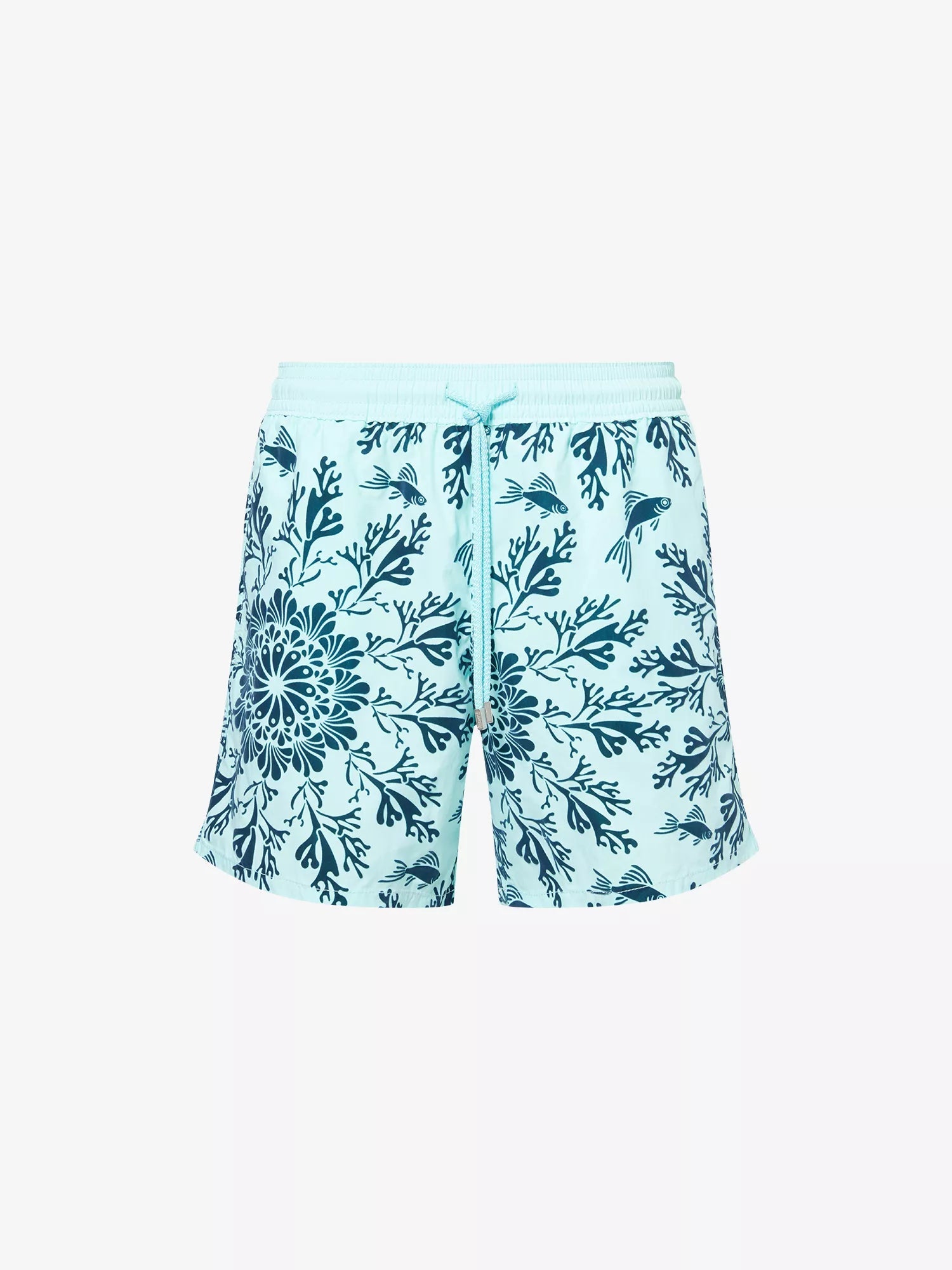 Vilebrequin Men's Moorea Coral-Print Swim Shorts Vilebrequin