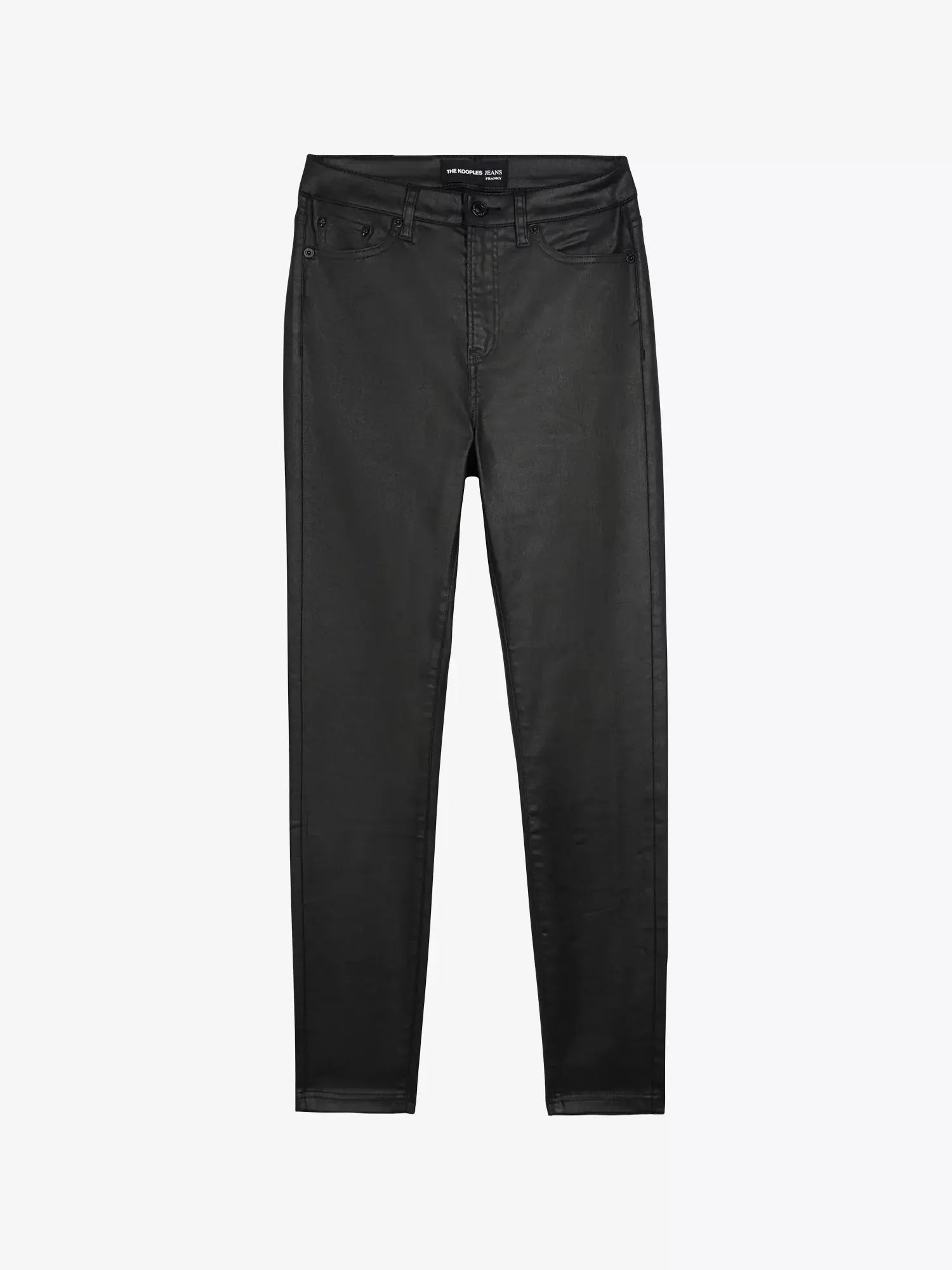 The Kooples Women's Skinny-leg high-rise faux-leather trousers The Kooples
