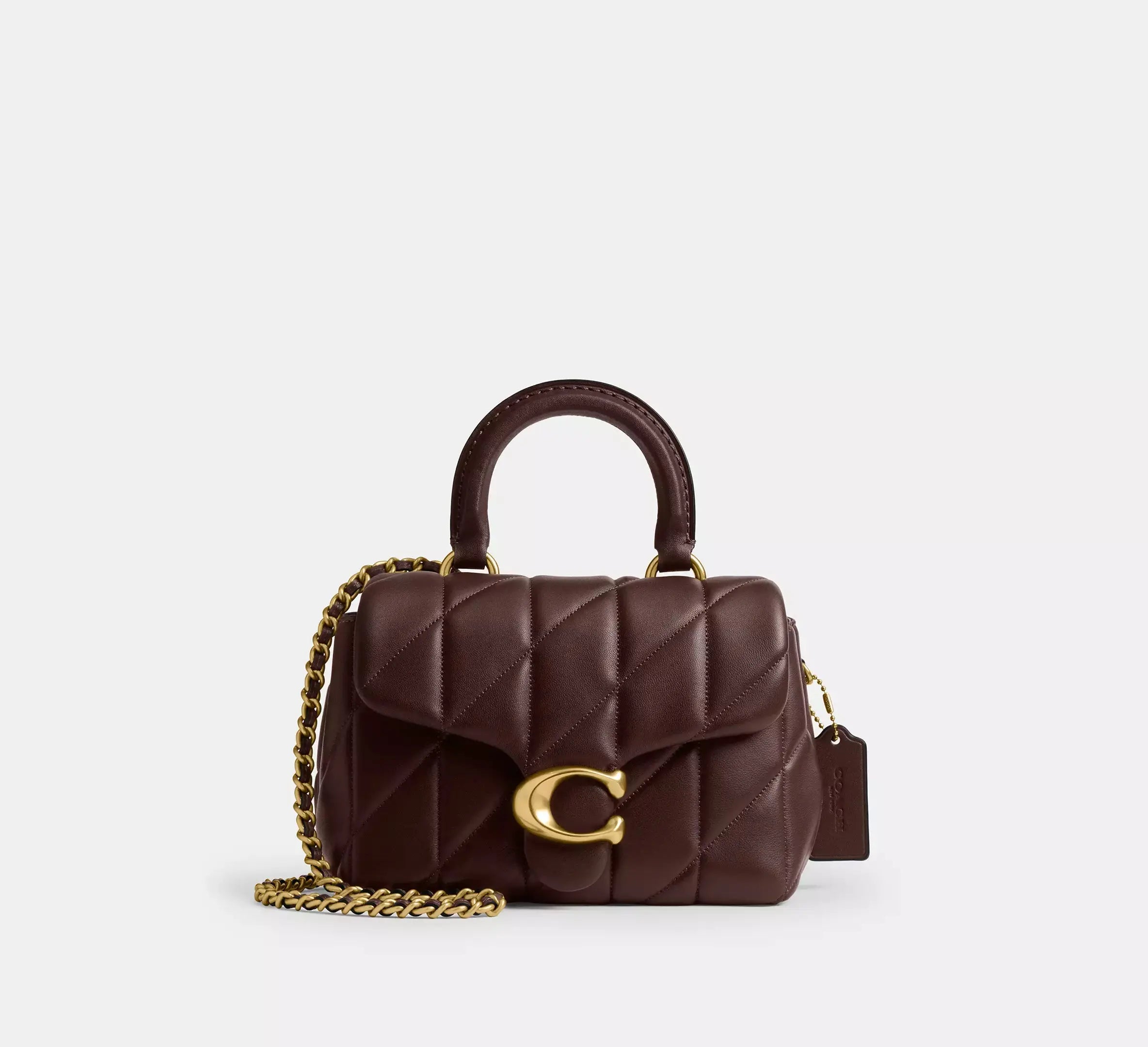 Coach Women's Tabby Top Handle Bag With Quilting Coach