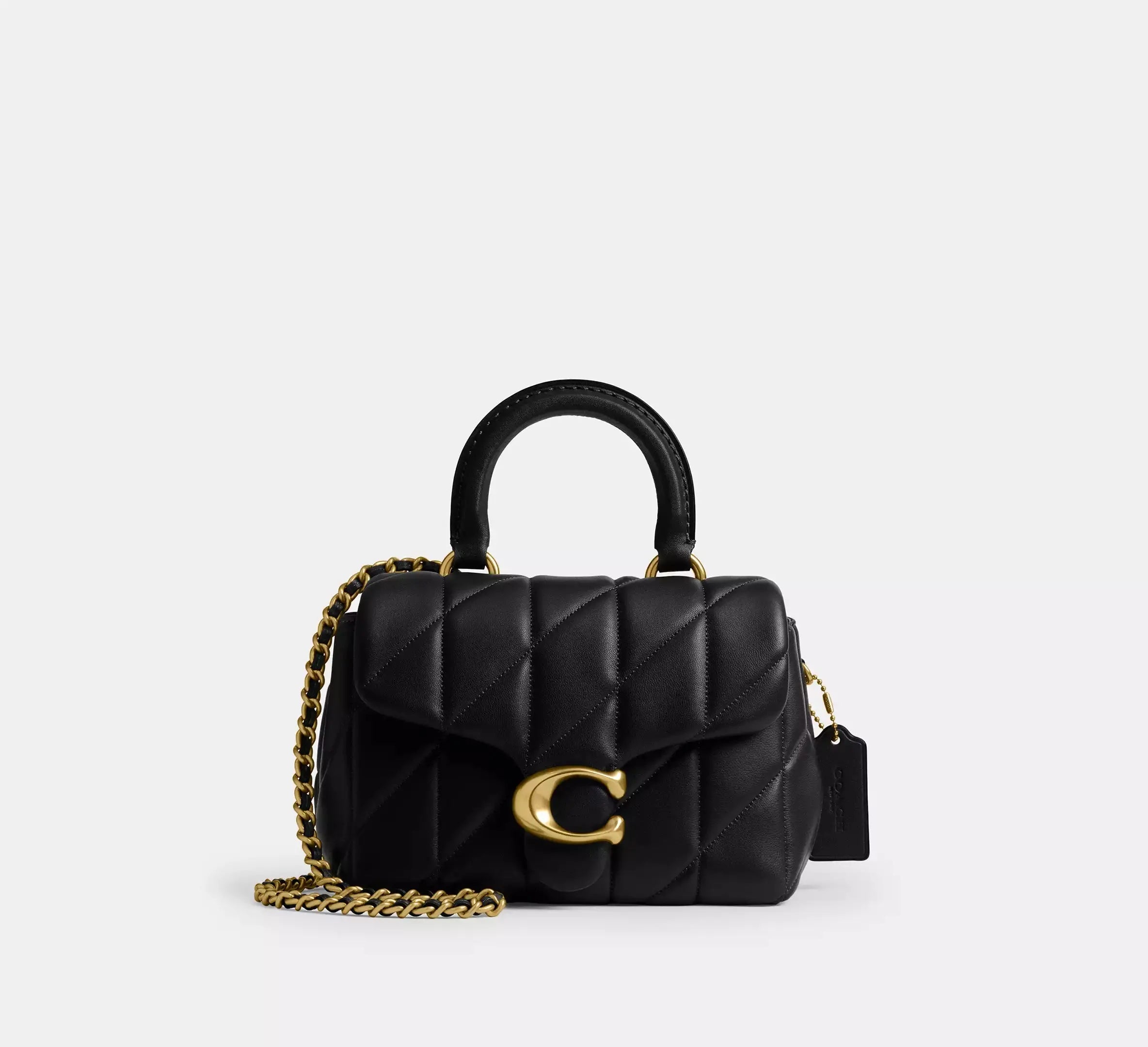 Coach Women's Tabby Top Handle Bag With Quilting Coach