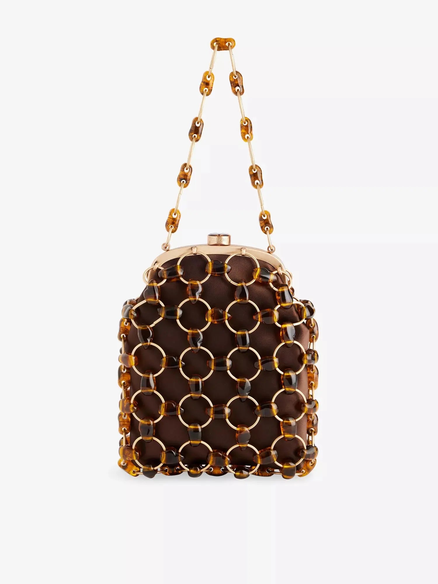 Cult Gaia Women's Brielle Bead-Embellished Satin Clutch Cult Gaia