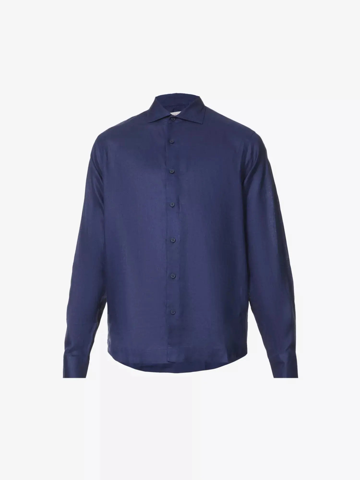 Orlebar Brown Men's Giles brand-tab regular-fit linen shirt Orlebar Brown