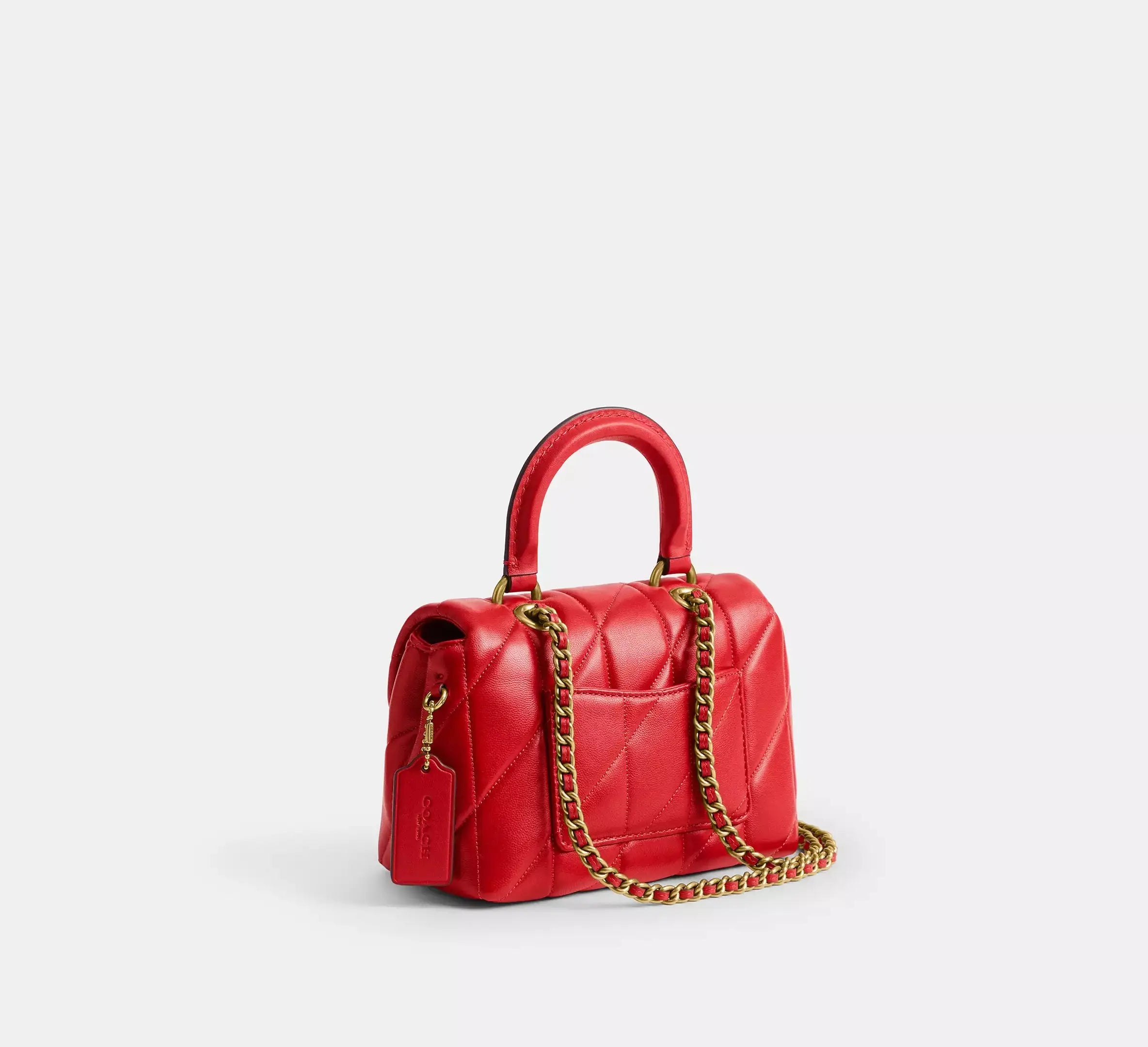 Coach Women's Tabby Top Handle Bag With Quilting Coach