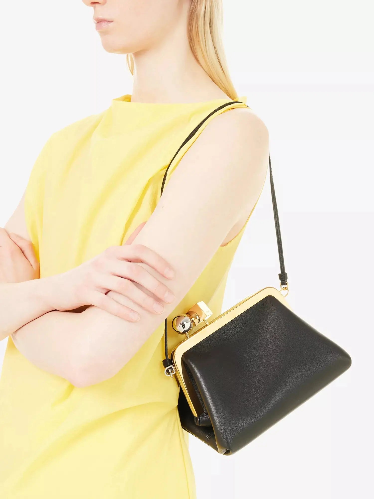 Jacquemus Women's The Berlingot Leather Shoulder Bag Jacquemus