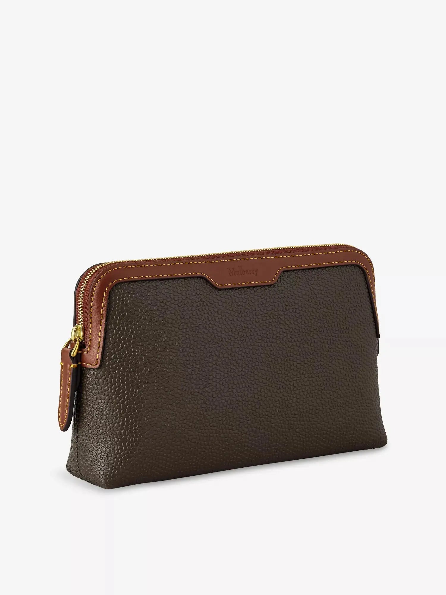 Mulberry Women's Small Cosmetic Leather Pouch Mulberry