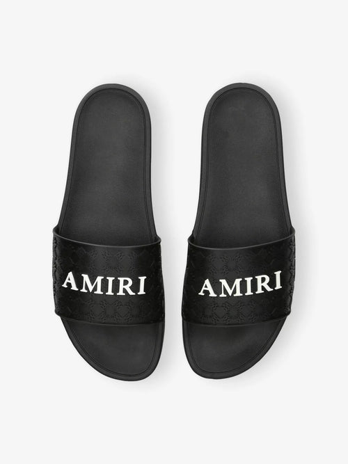 Amiri Men's Logo Rubber Slides Amiri