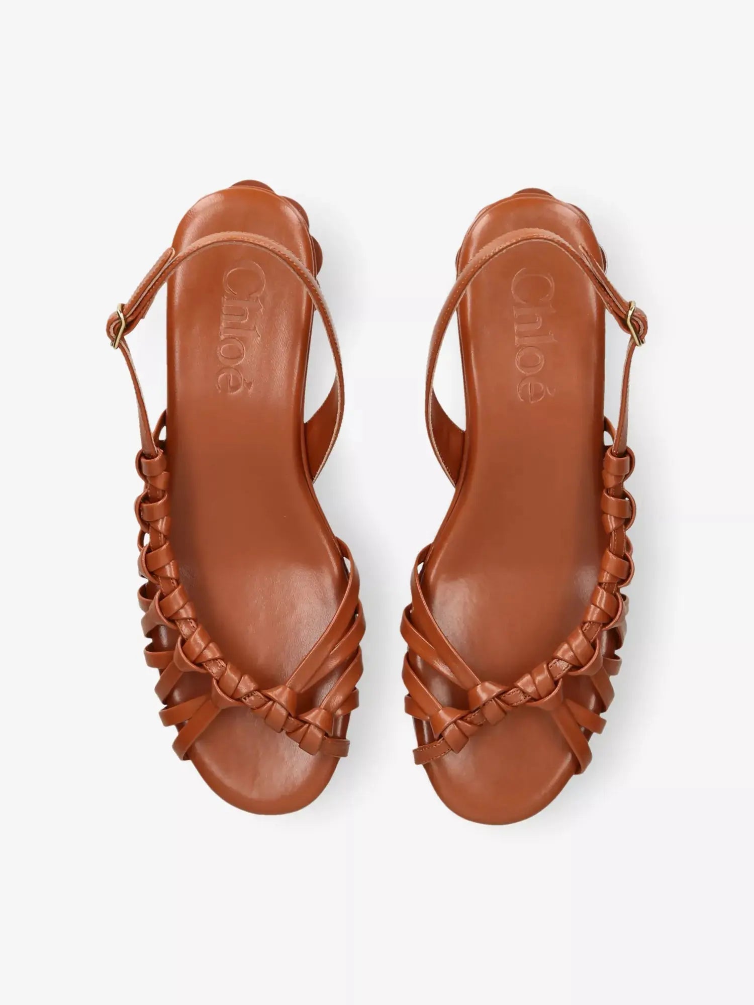 Chloe Women's Estra Leather Sandals Chloe