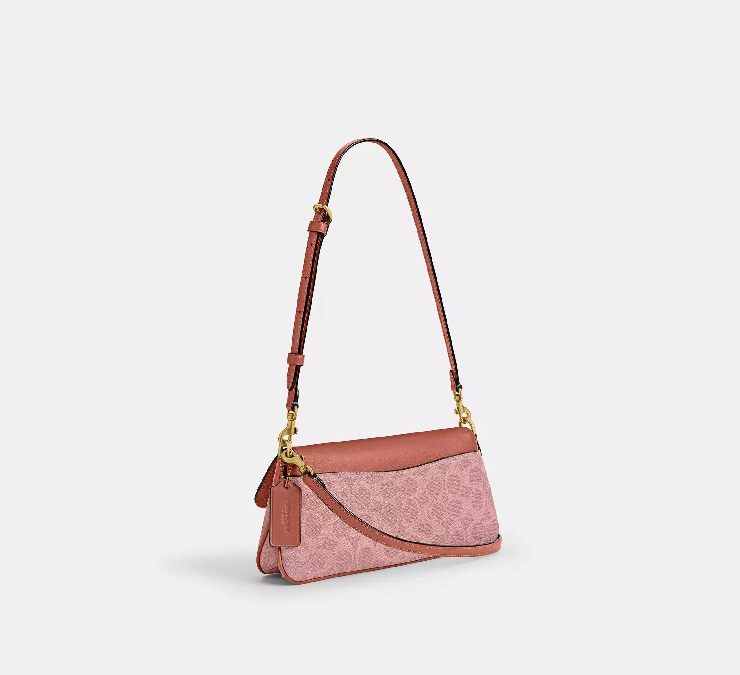 Coach Women's Jet Shoulder Bag In Signature Canvas Coach