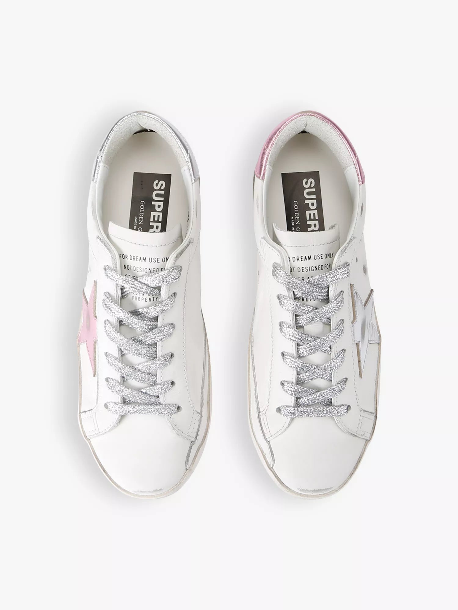 Golden Goose Women's Superstar Exclusive2 leather low-top trainers Golden Goose