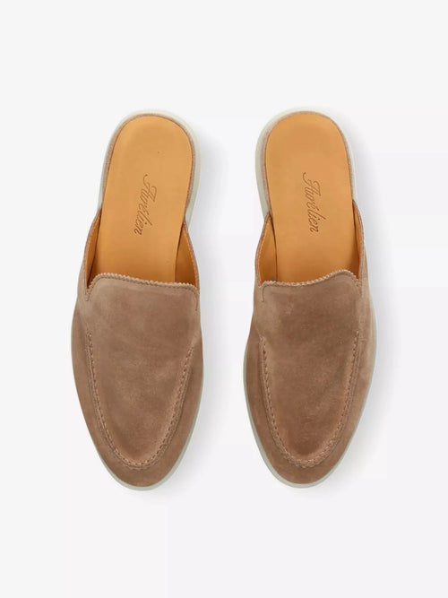 Aurelien Women's Yacht Suede Slippers Aurelien