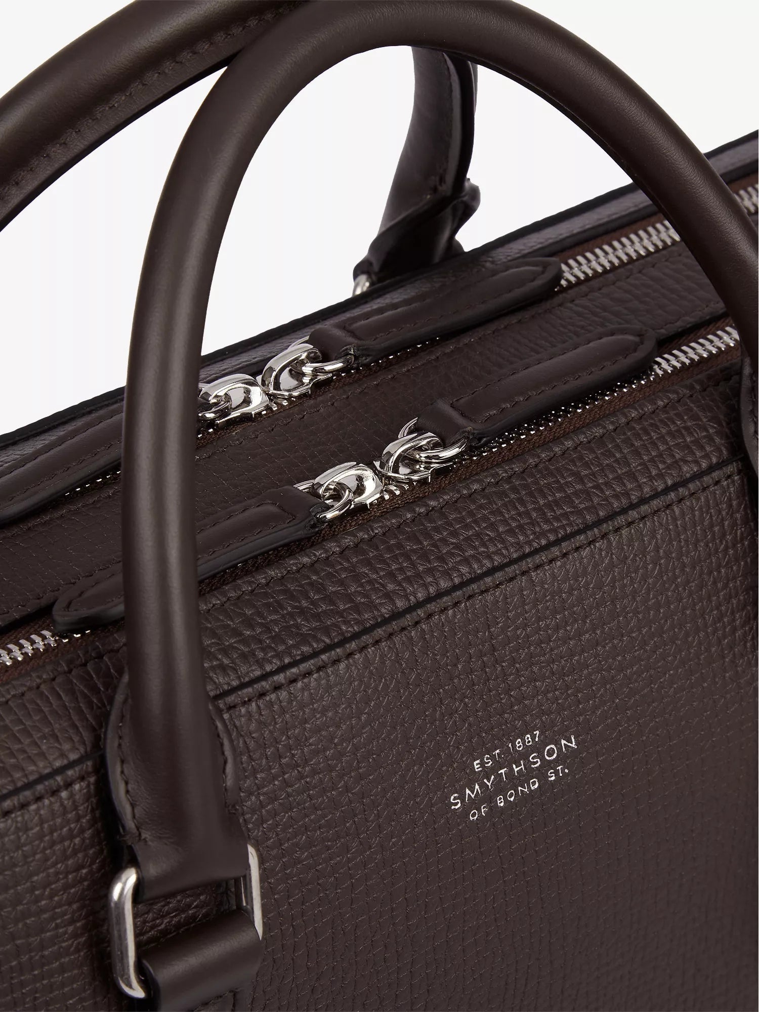 Smythson Men's Ludlow Large Leather Briefcase Smythson
