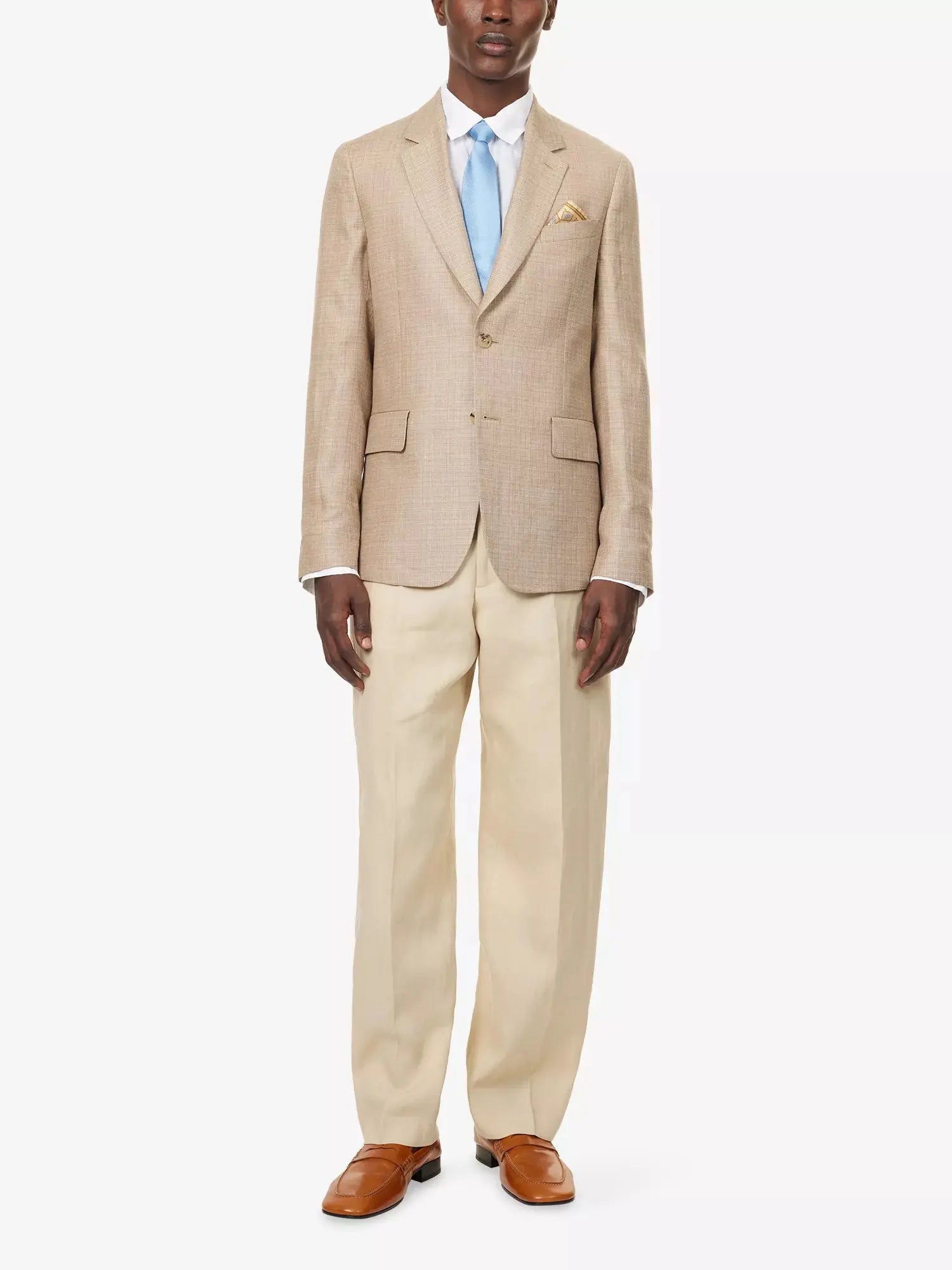 Paul Smith Men's Regular-Fit Linen Trousers Paul Smith