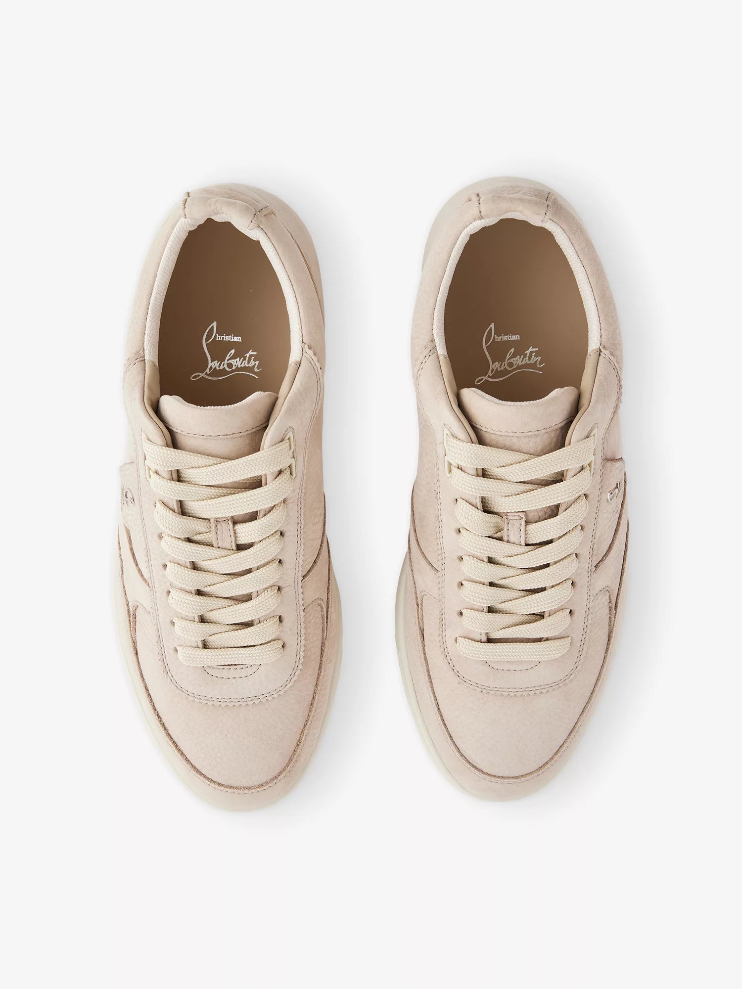 Christian Louboutin Men's Tutti Rui Leather Trainers Christian Louboutin
