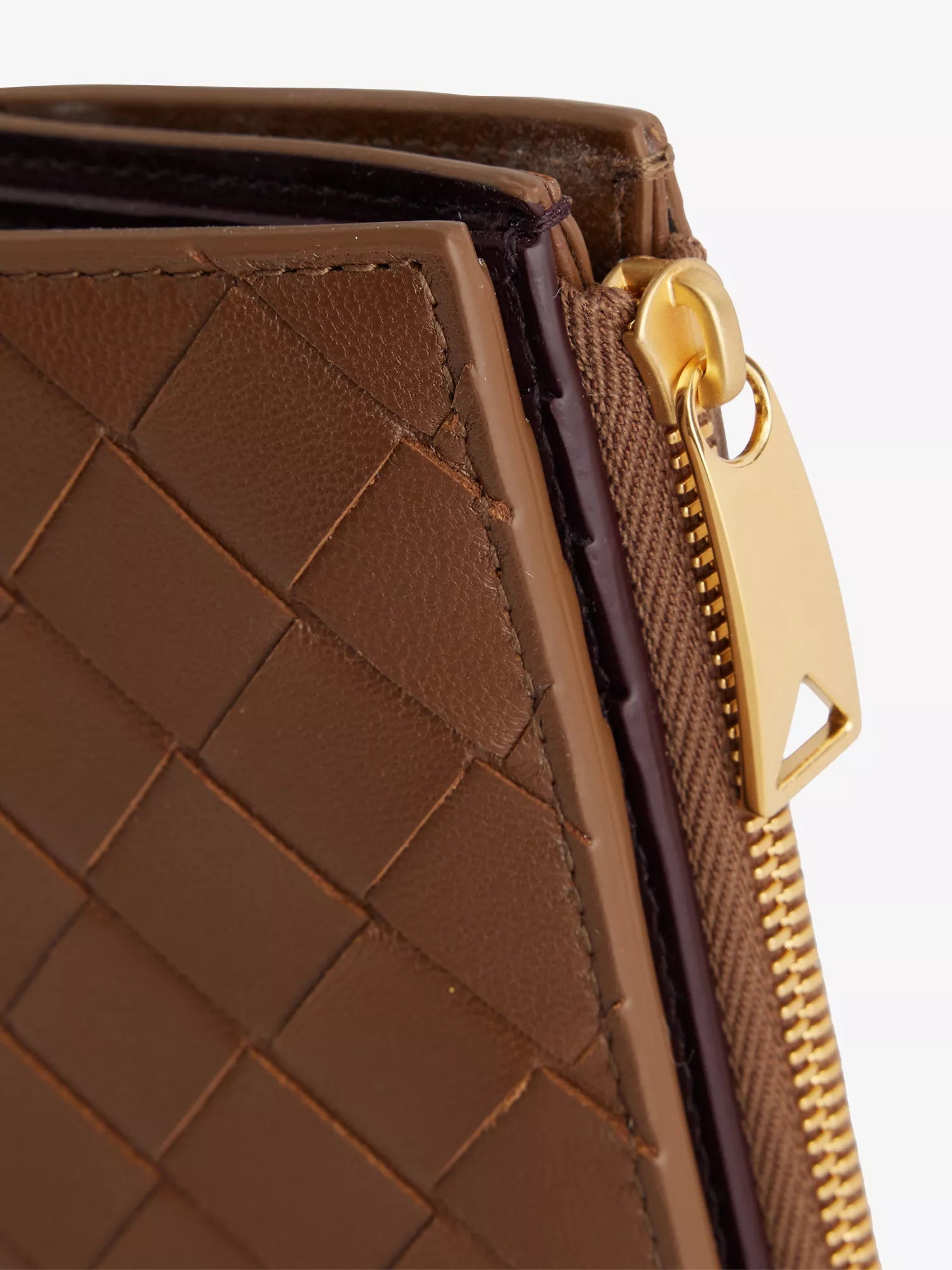 Bottega Veneta Men's Intrecciato Small Bi-Fold Leather Wallet Bottega Veneta