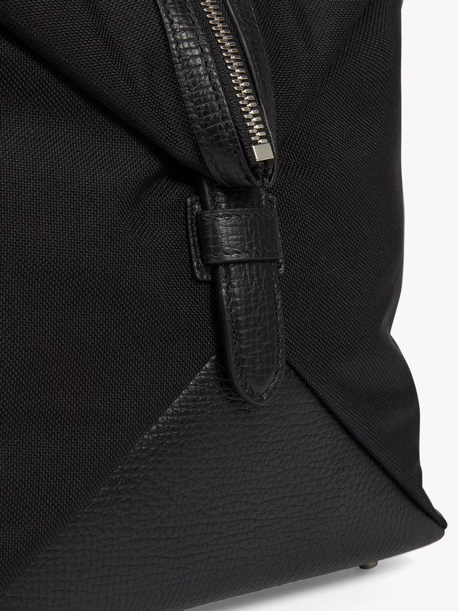 Smythson Men's Norton leather-trim canvas travel bag Smythson