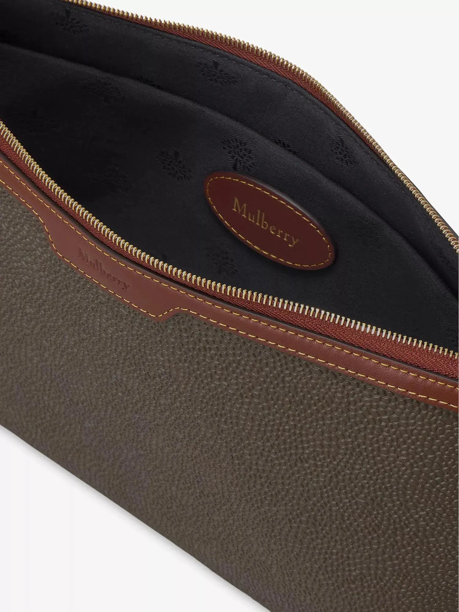 Mulberry Women's Medium Cosmetic Leather Pouch Mulberry