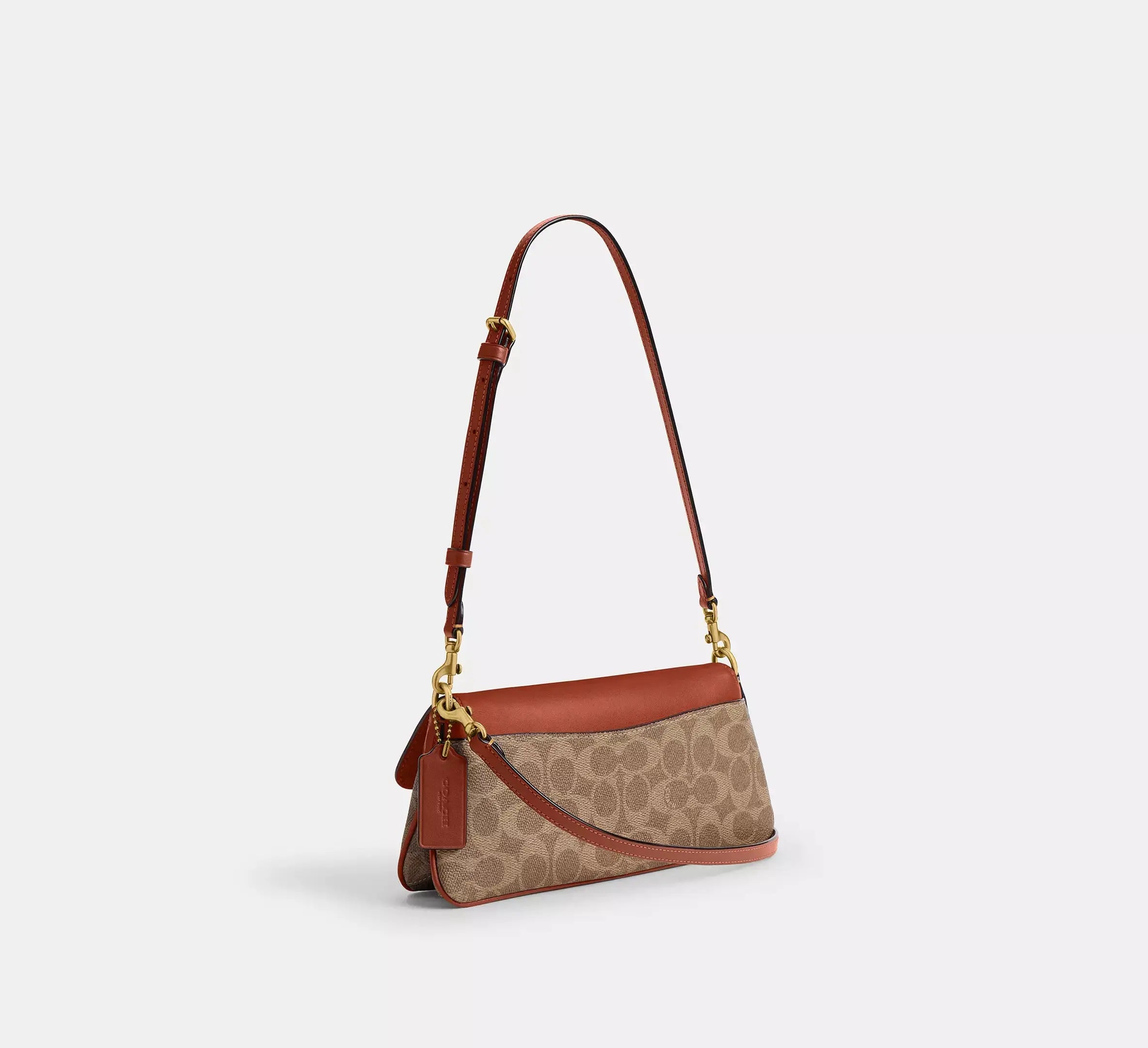 Coach Women's Jet Shoulder Bag In Signature Canvas Coach