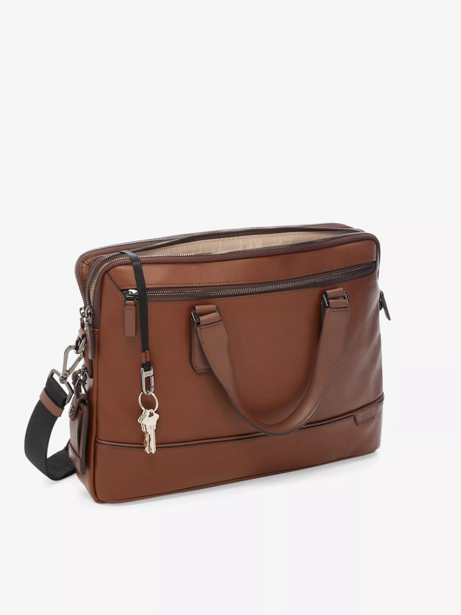 Tumi Men's Harrison Sycamore leather briefcase Tumi