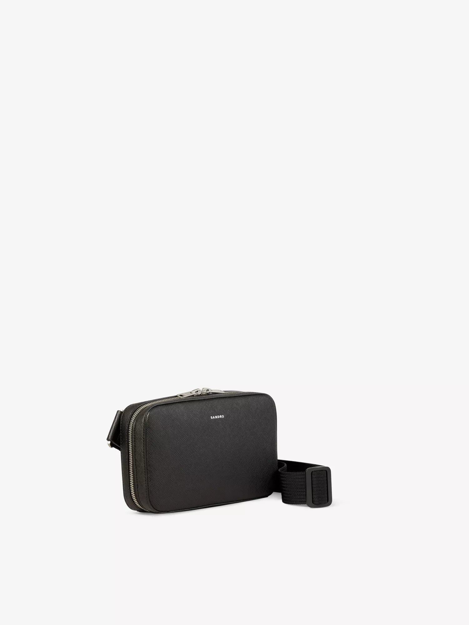 Sandro Men's Logo-Embossed Small Leather Bag Sandro
