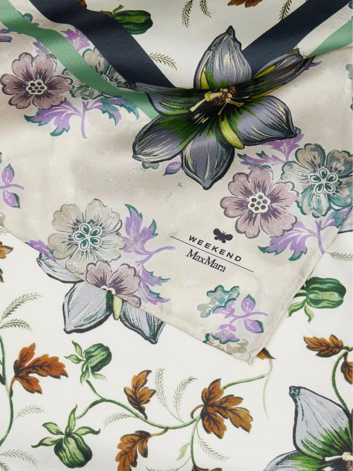 Weekend Max Mara Women's Floral-Print Silk Scarf Weekend Max Mara