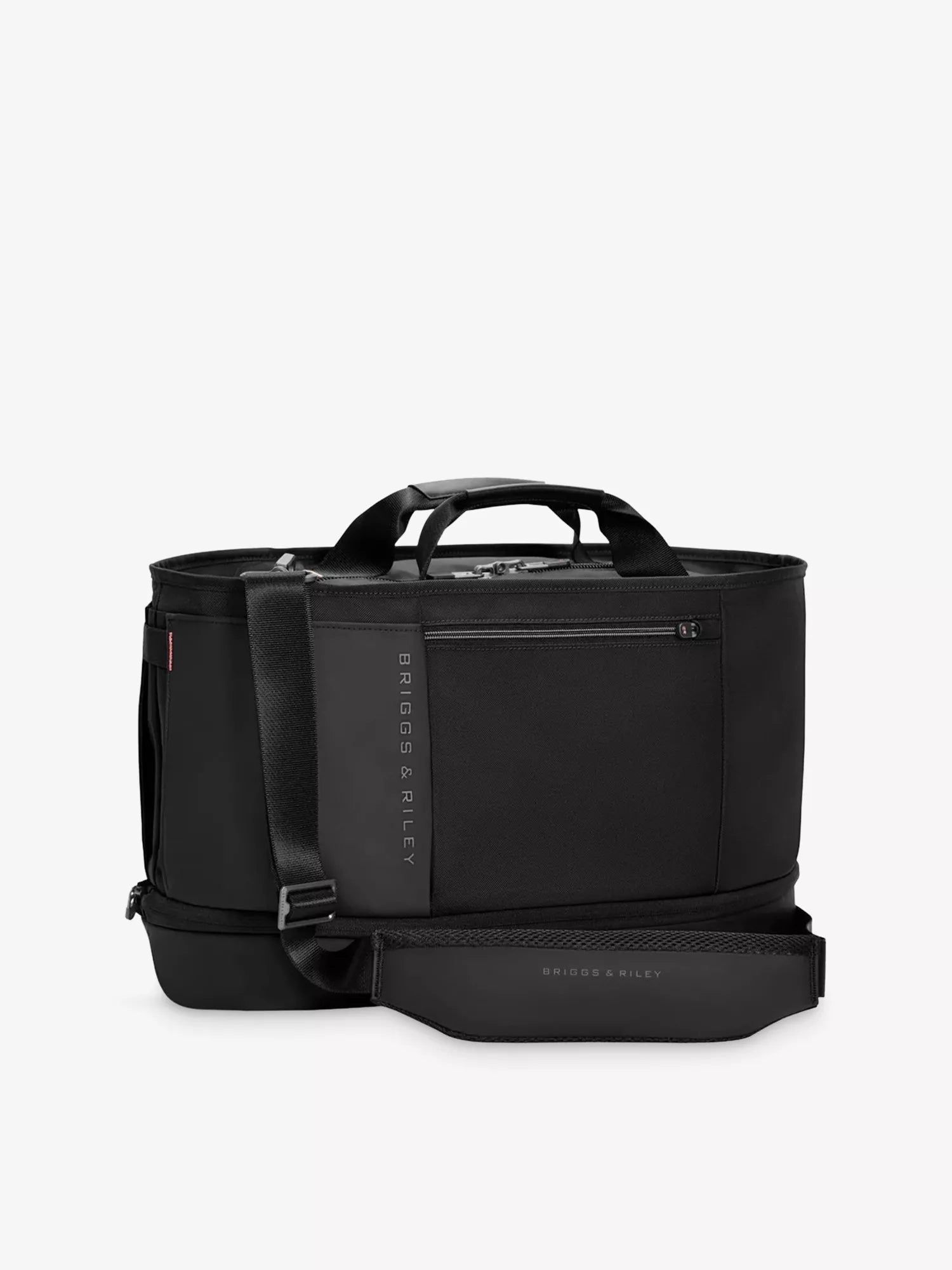 Briggs & Riley Men's ZDX Expandable Overnighter Woven Holdall Bag Briggs & Riley