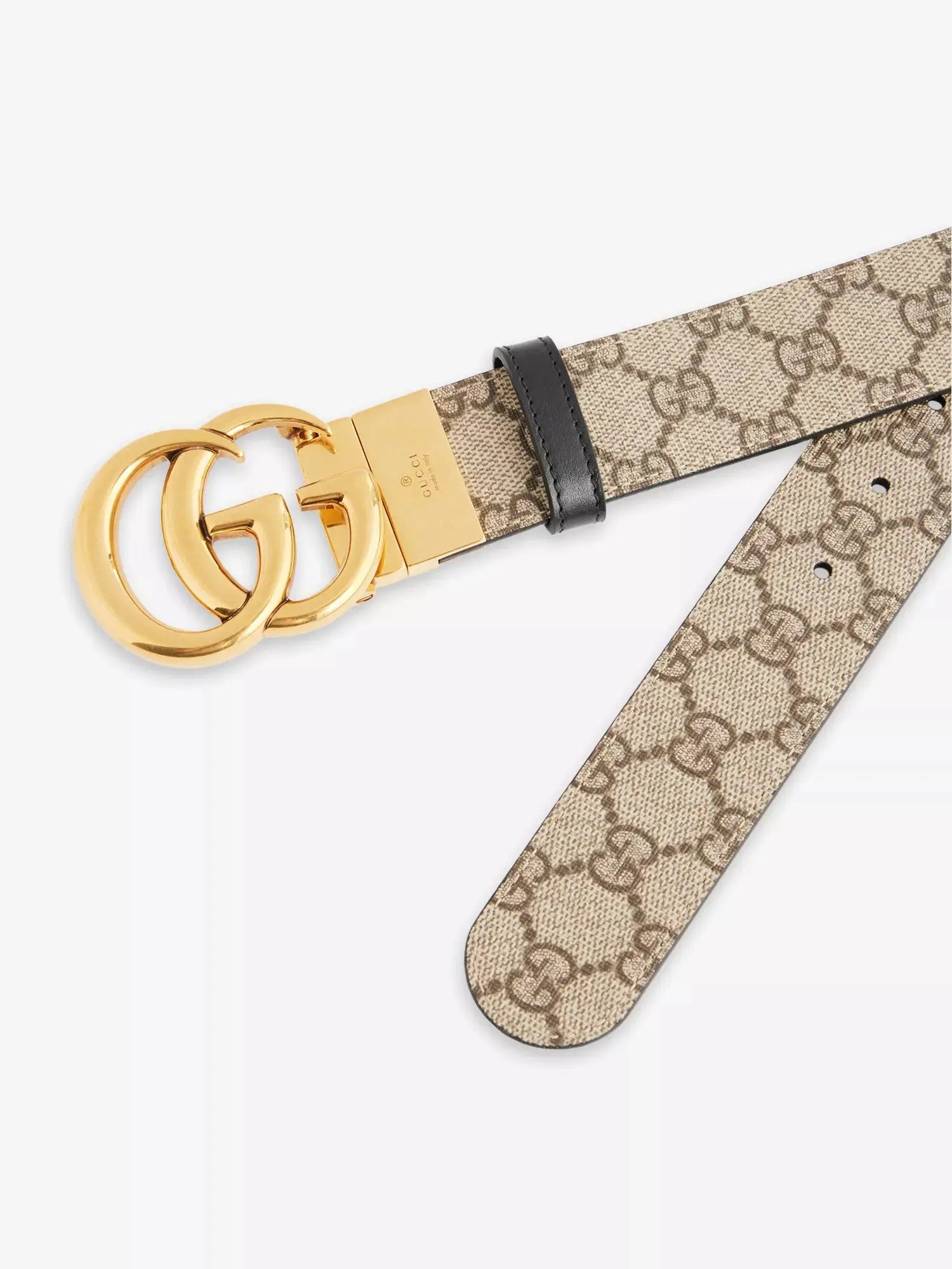 Gucci Women's Double G reversible leather belt Gucci