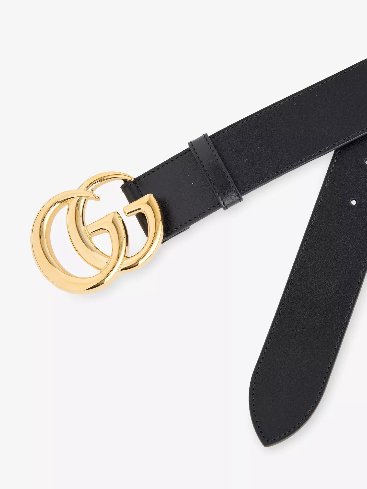 Gucci Men's Double G Leather Belt Gucci