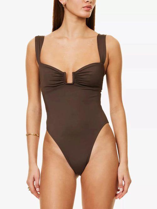 Away That Day Women's Cannes Balconette High-Leg One-Piece Away That Day
