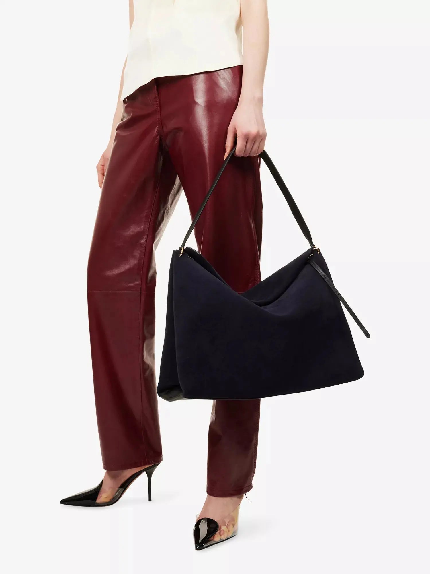 Wandler Women's Penelope Suede Tote Bag Wandler