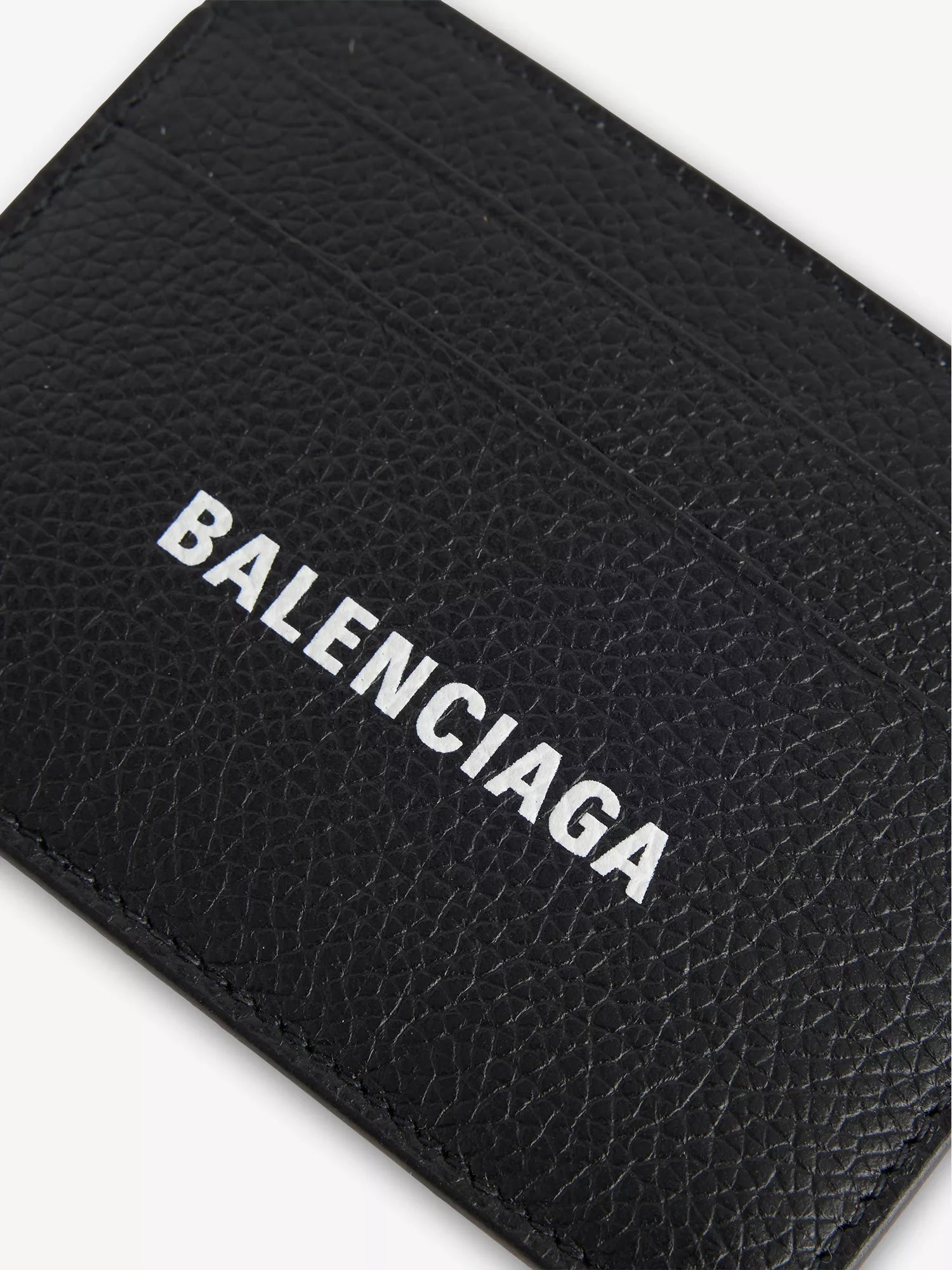 Balenciaga Men's Cash Leather Card Holder Balenciaga