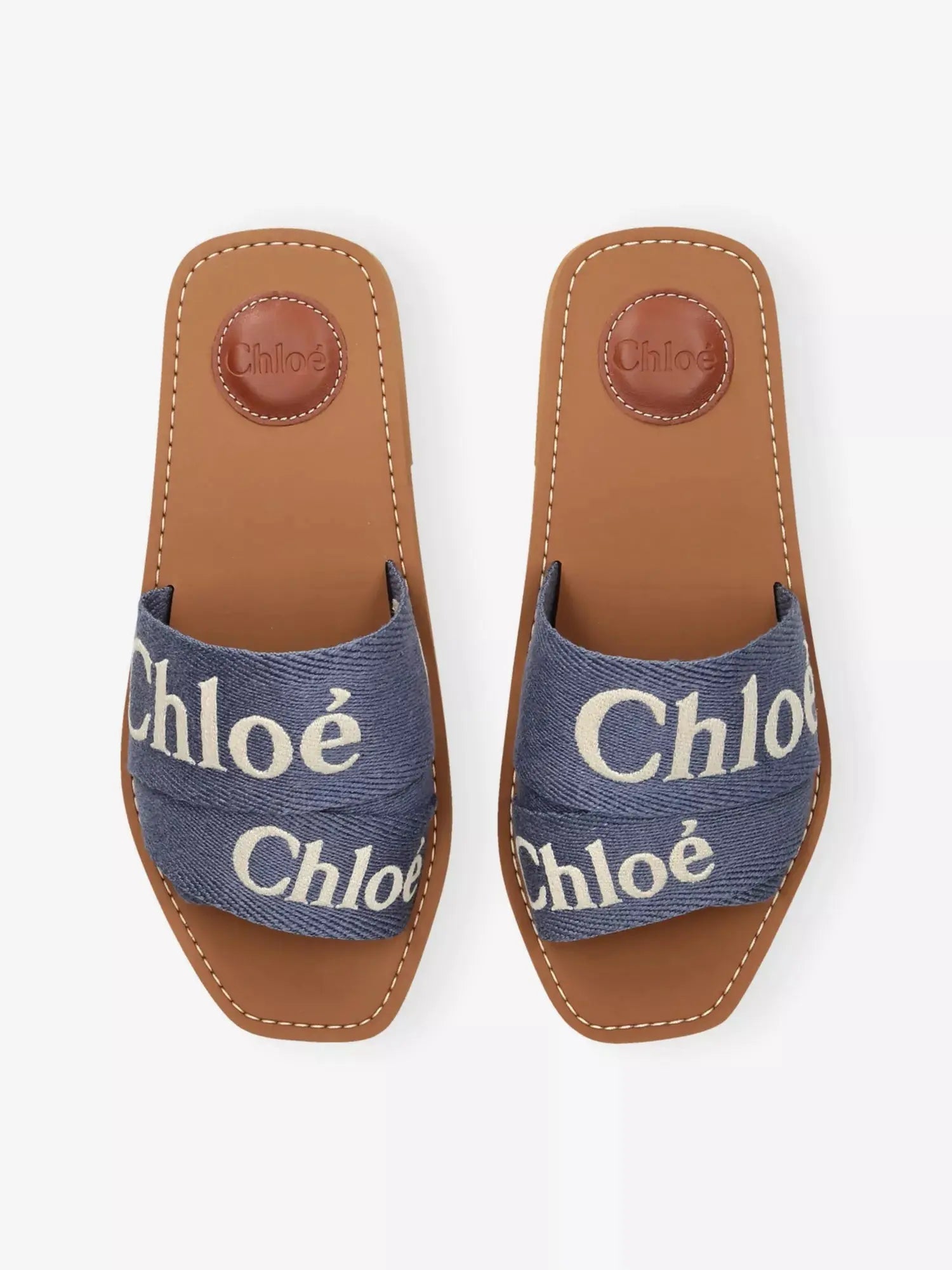 Chloe Women's Woody Canvas Sandals Chloe