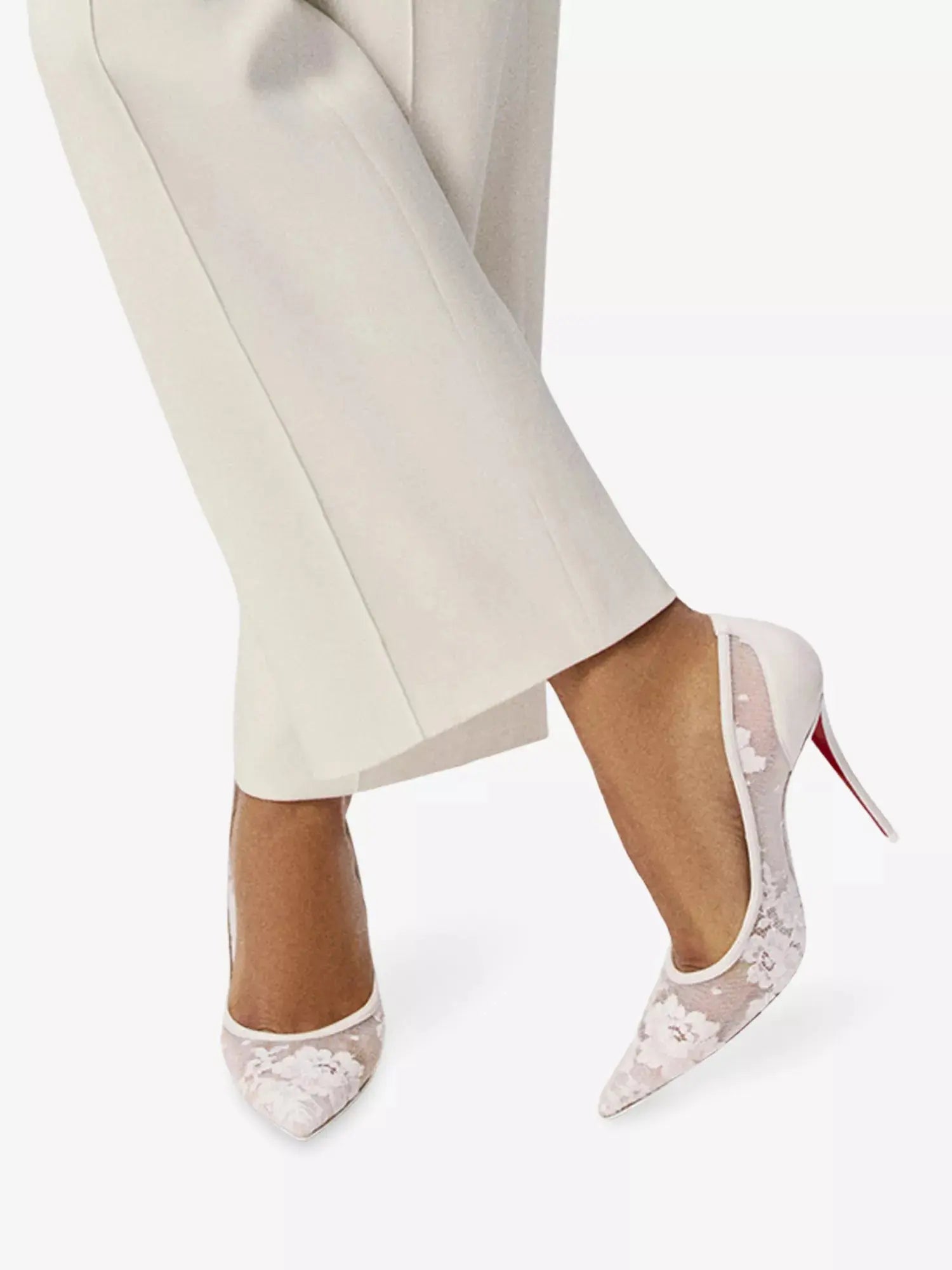 Christian Louboutin Women's Miss Z 100 Mesh Pumps Christian Louboutin