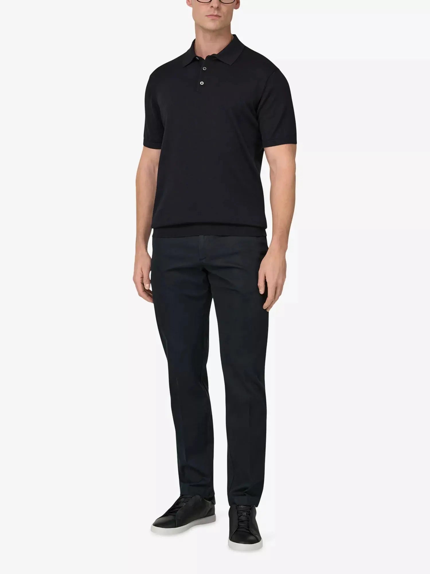 Boggi Milano Men's Straight Regular-Fit Stretch Cotton-Blend Trousers Boggi Milano