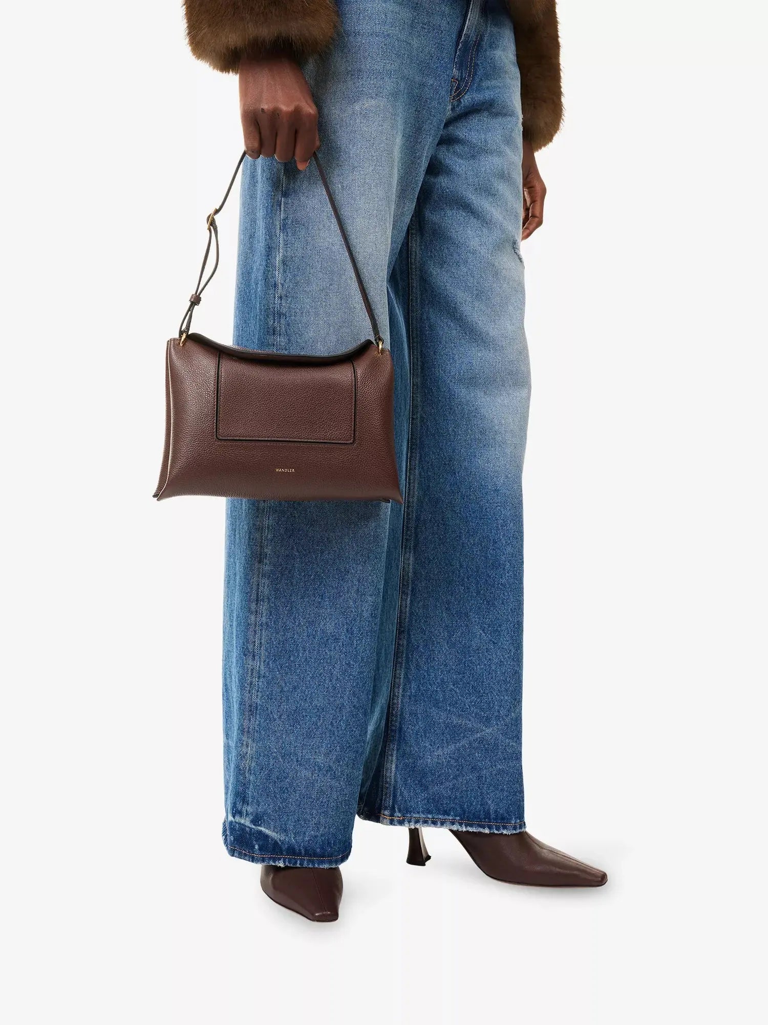 Wandler Women's Penelope Slouch Leather Shoulder Bag Wandler