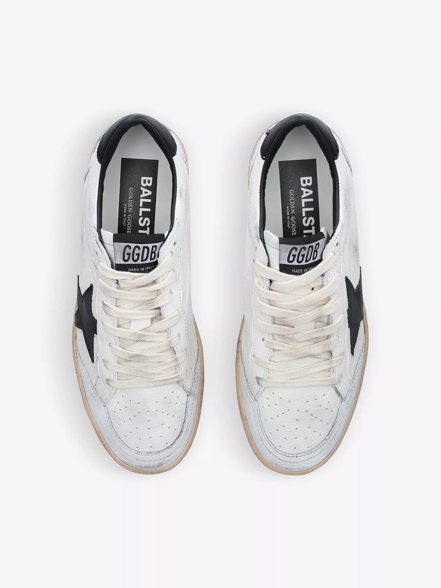 Golden Goose Women's Ball Star 10283 leather low-top trainers Golden Goose
