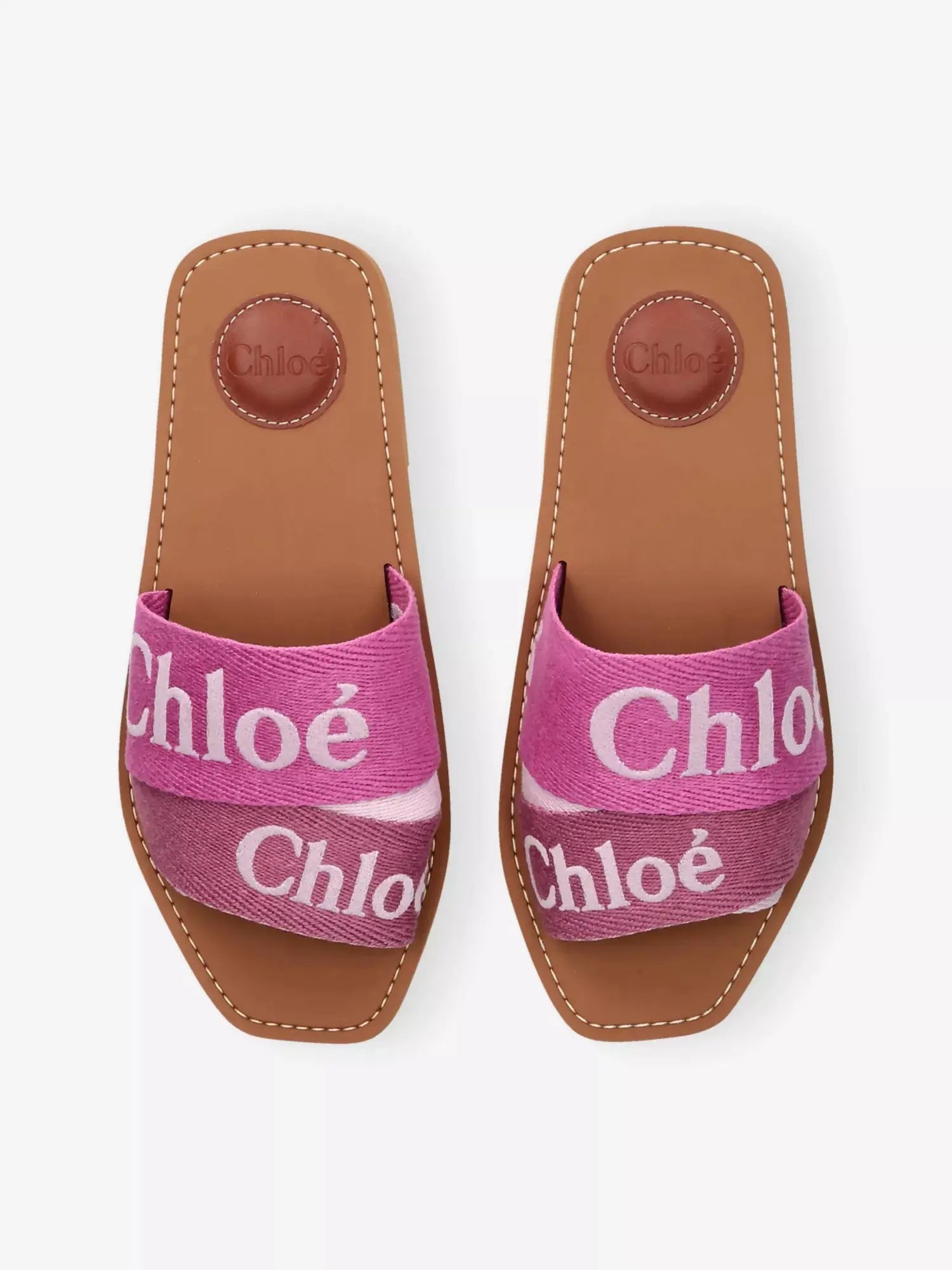 Chloe Women's Woody Canvas Sandals Chloe