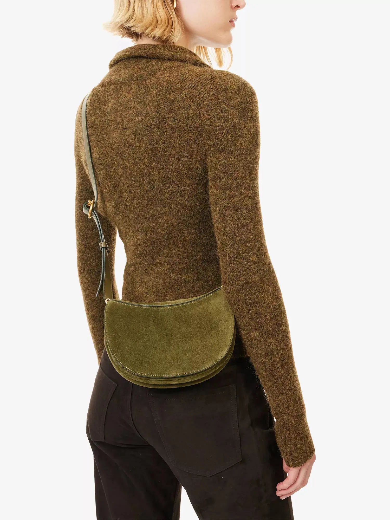 Wandler Women's Kate Suede Shoulder Bag Wandler