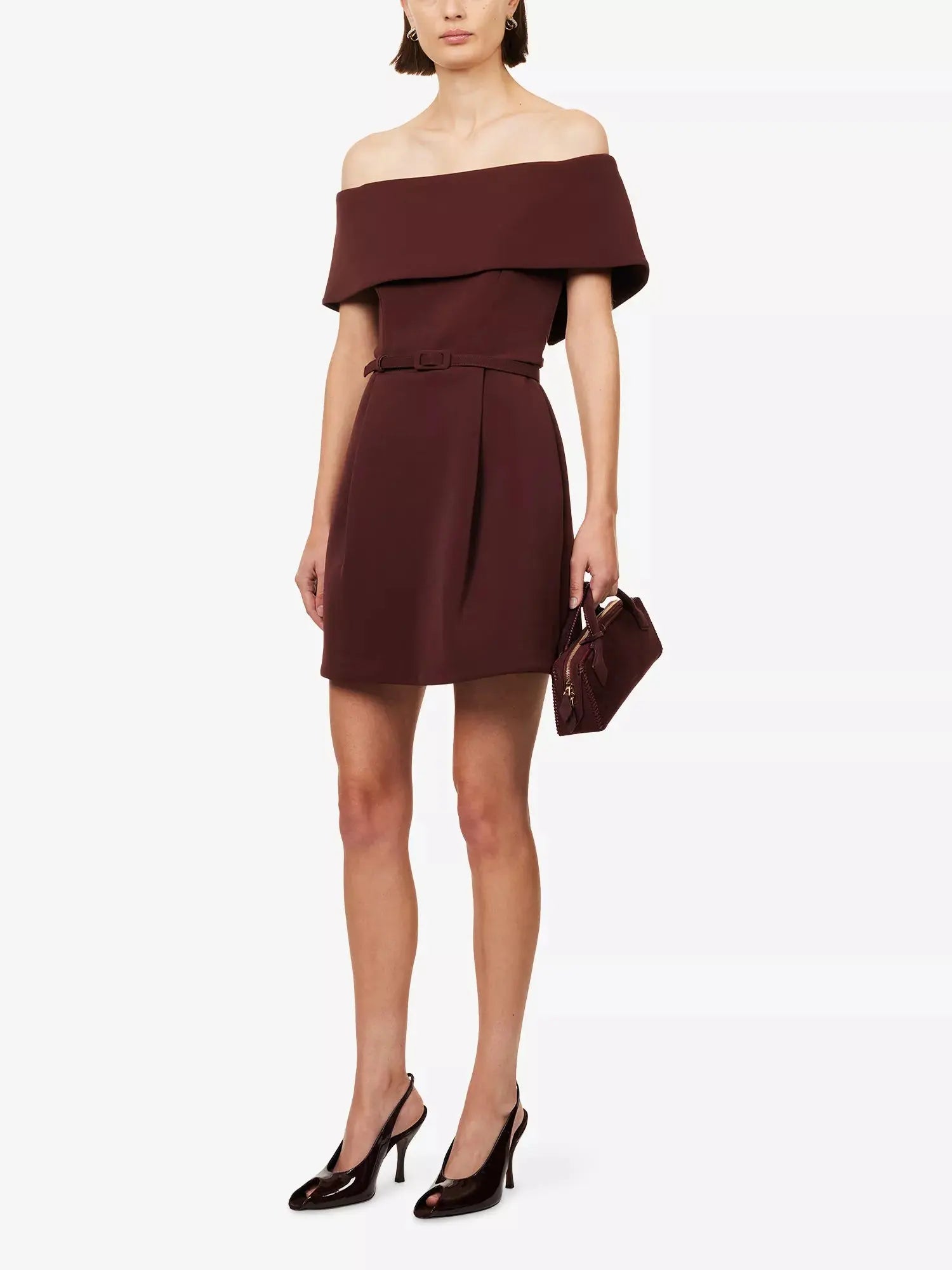 Nadine Merabi Women's Harper Embellished Stretch-Woven Mini Dress Nadine Merabi