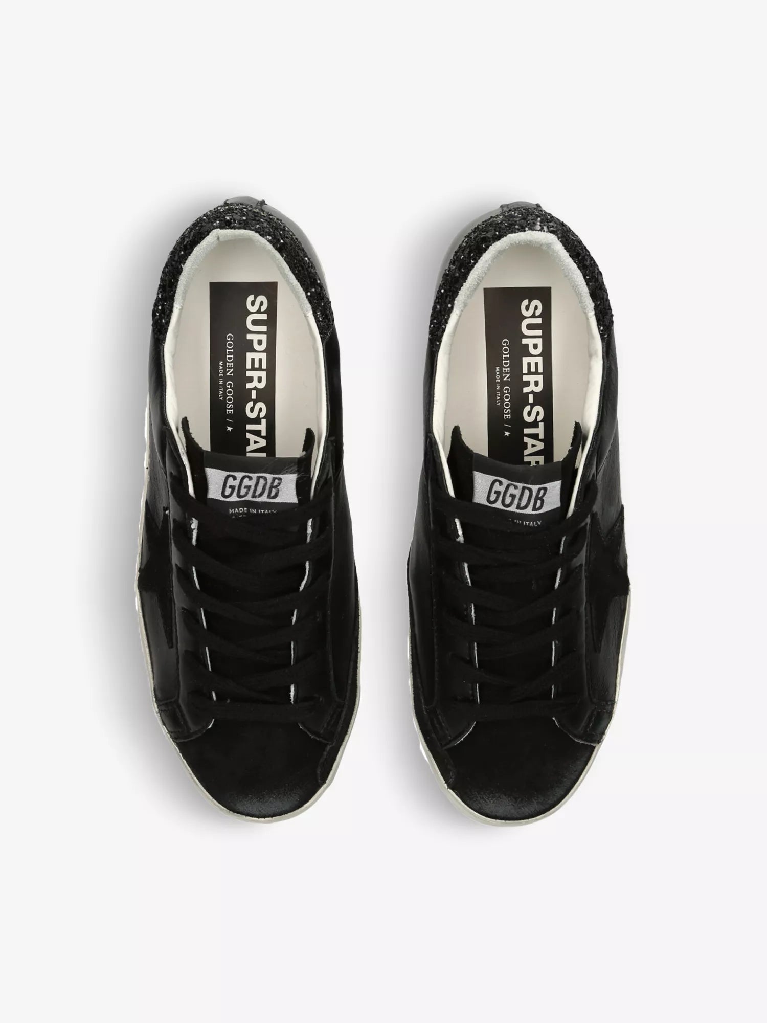 Golden Goose Women's Super-Star suede star-patch leather trainers Golden Goose