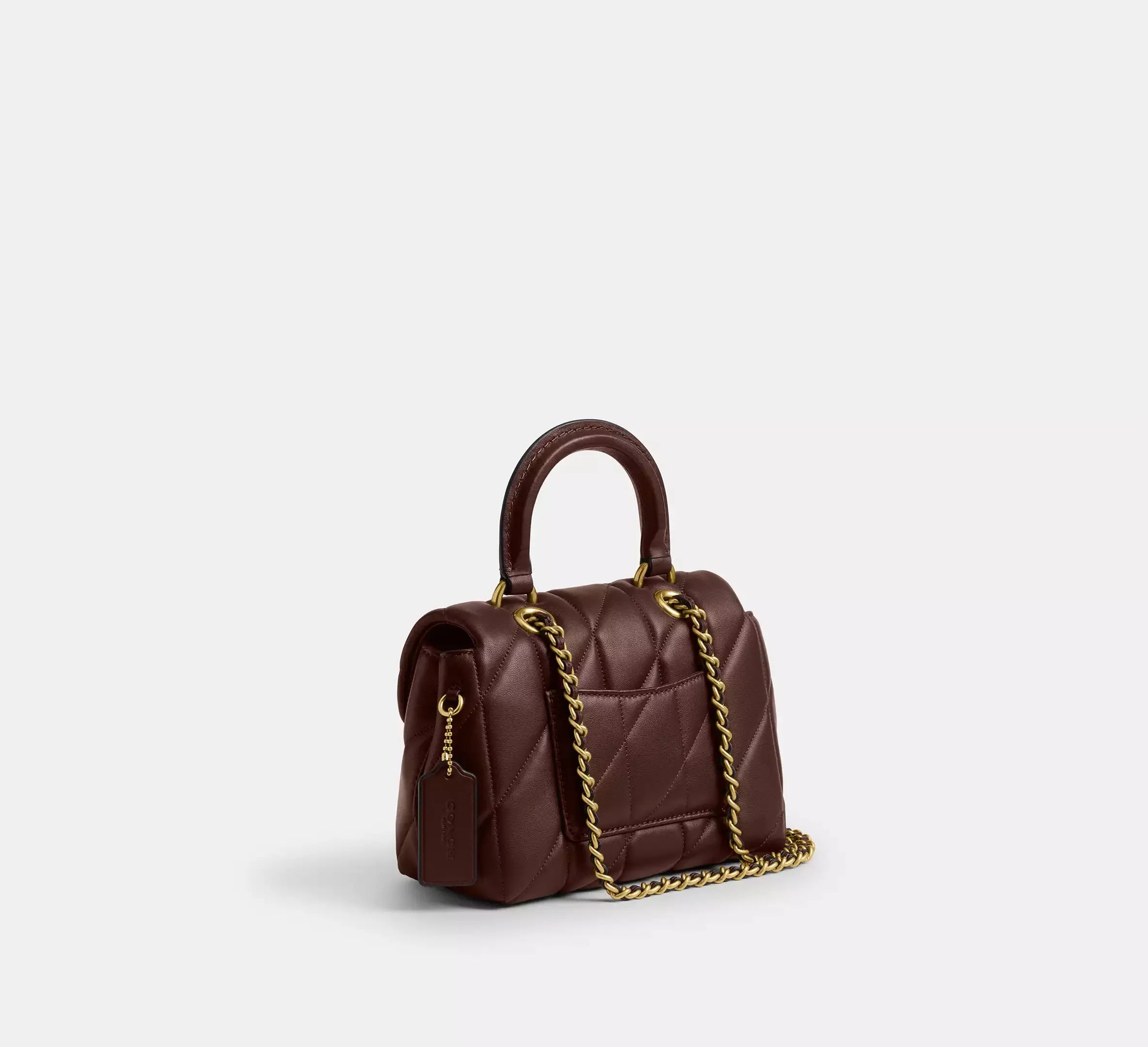 Coach Women's Tabby Top Handle Bag With Quilting Coach