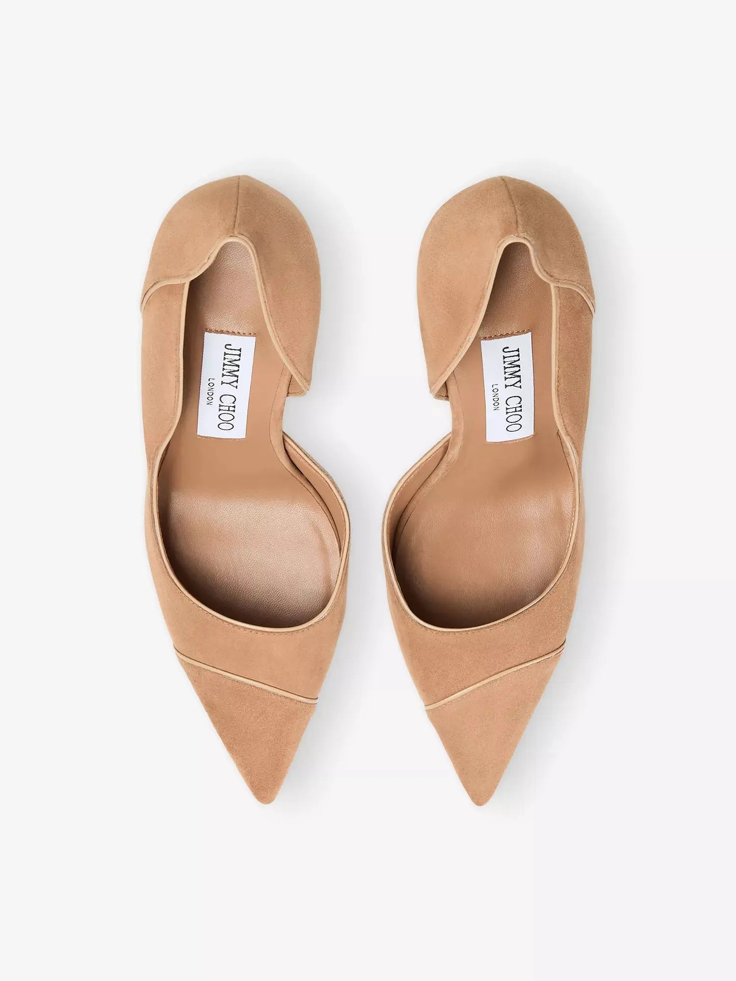 Jimmy Choo Women's Brigitte 100 Patent Suede Heeled Courts Jimmy Choo