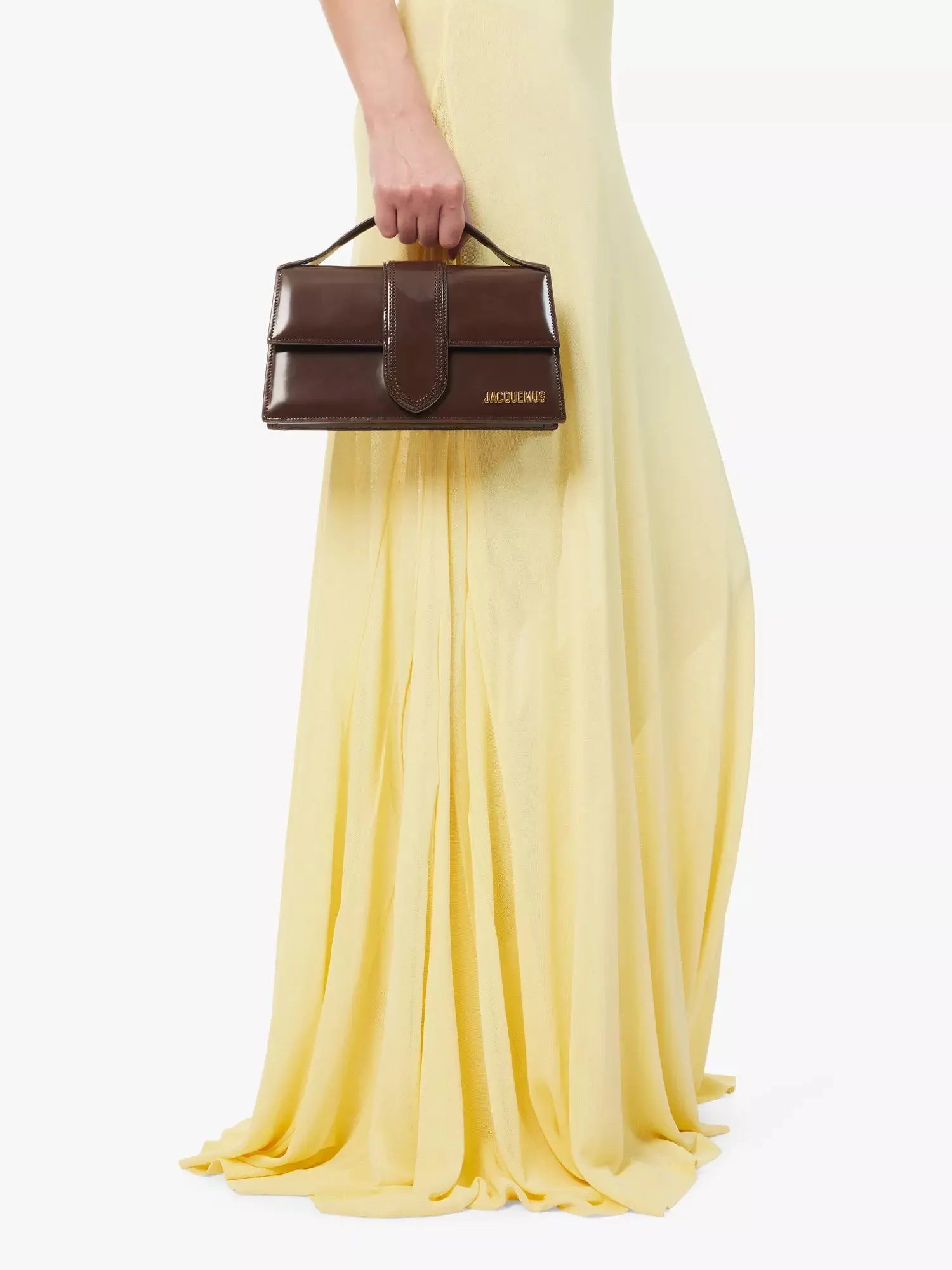 Jacquemus Women's Le Grand Bambino leather shoulder bag Jacquemus