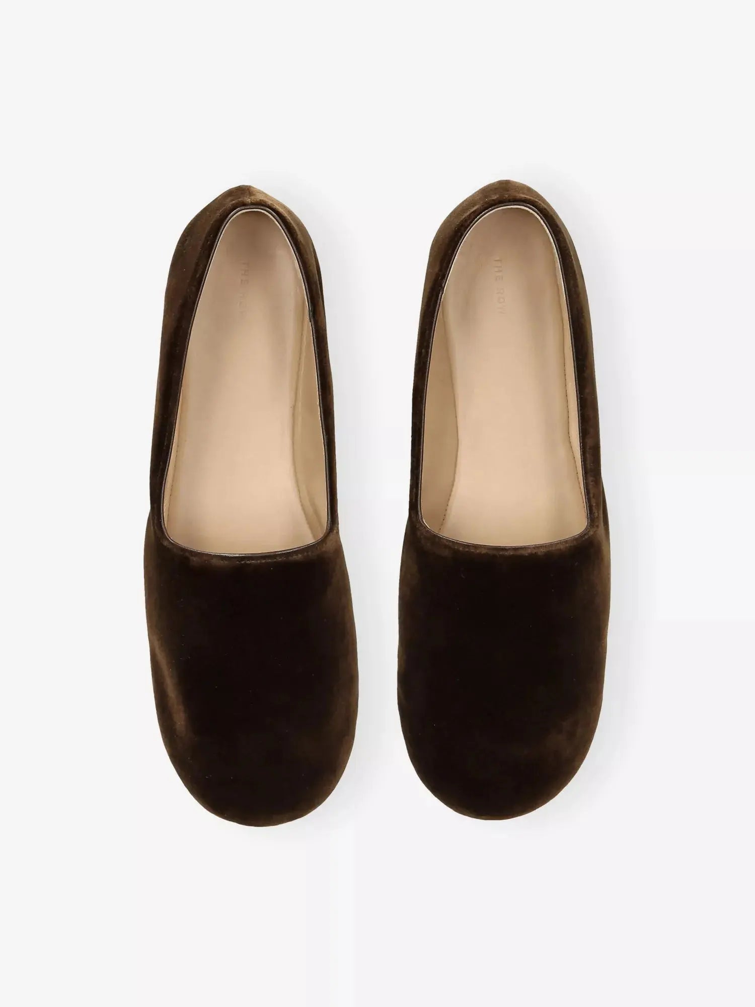 The Row Women's Ponti Velvet Slippers The Row