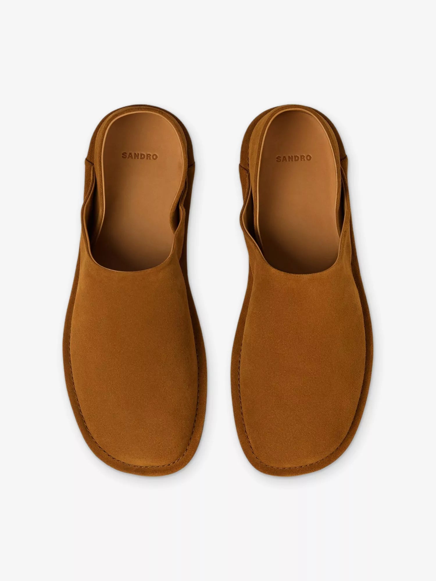 Sandro Men's Suede Slip-On Loafers Sandro