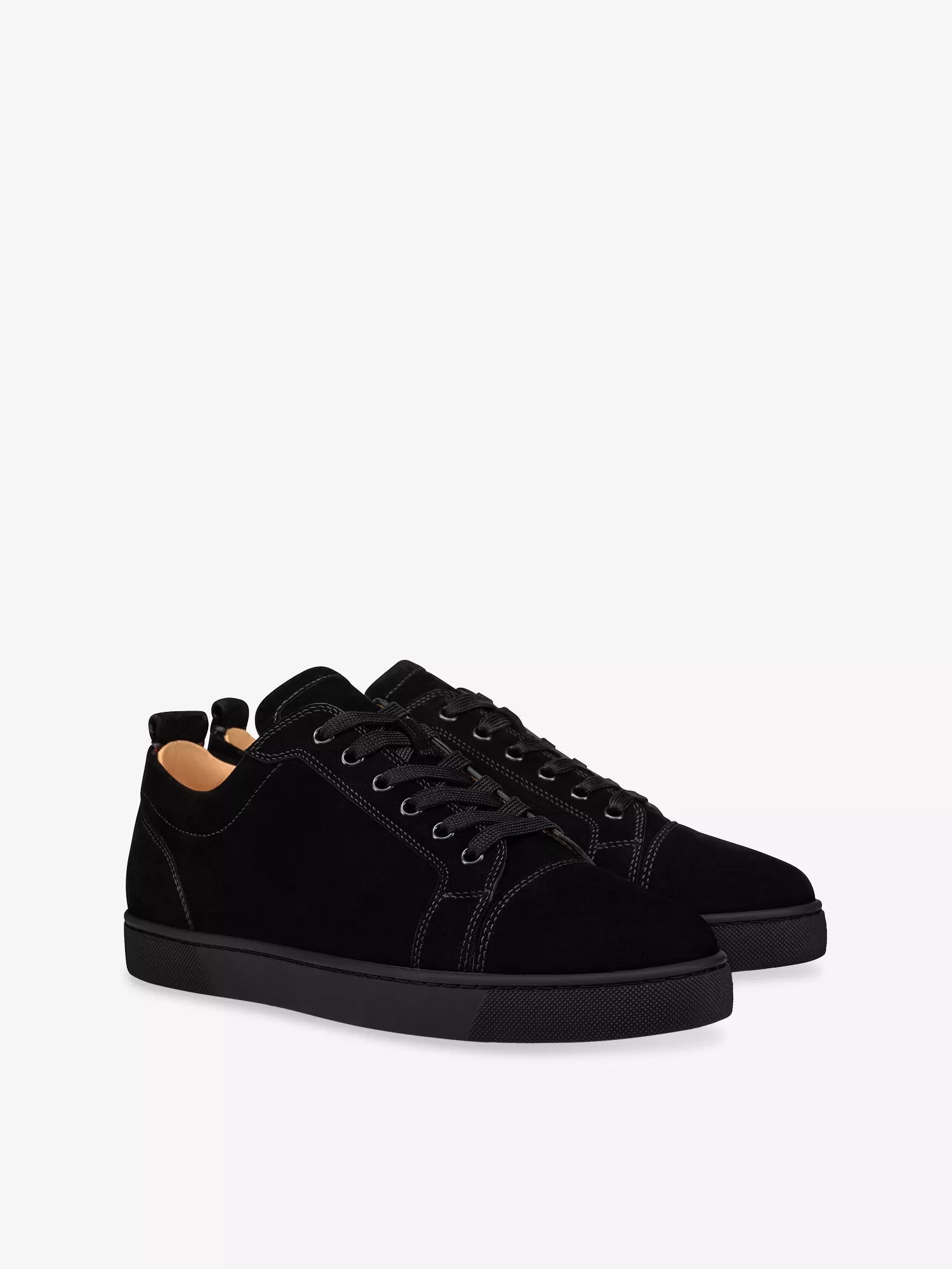 Christian Louboutin Men's Louis Junior Suede Trainers Christian Louboutin