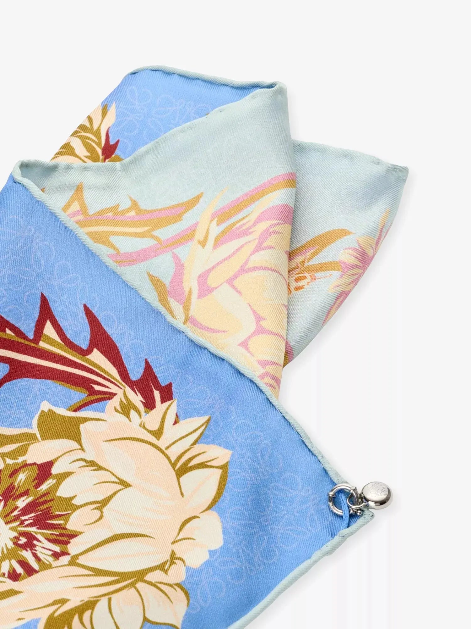 Loewe Women's Printed Square Silk Scarf Loewe