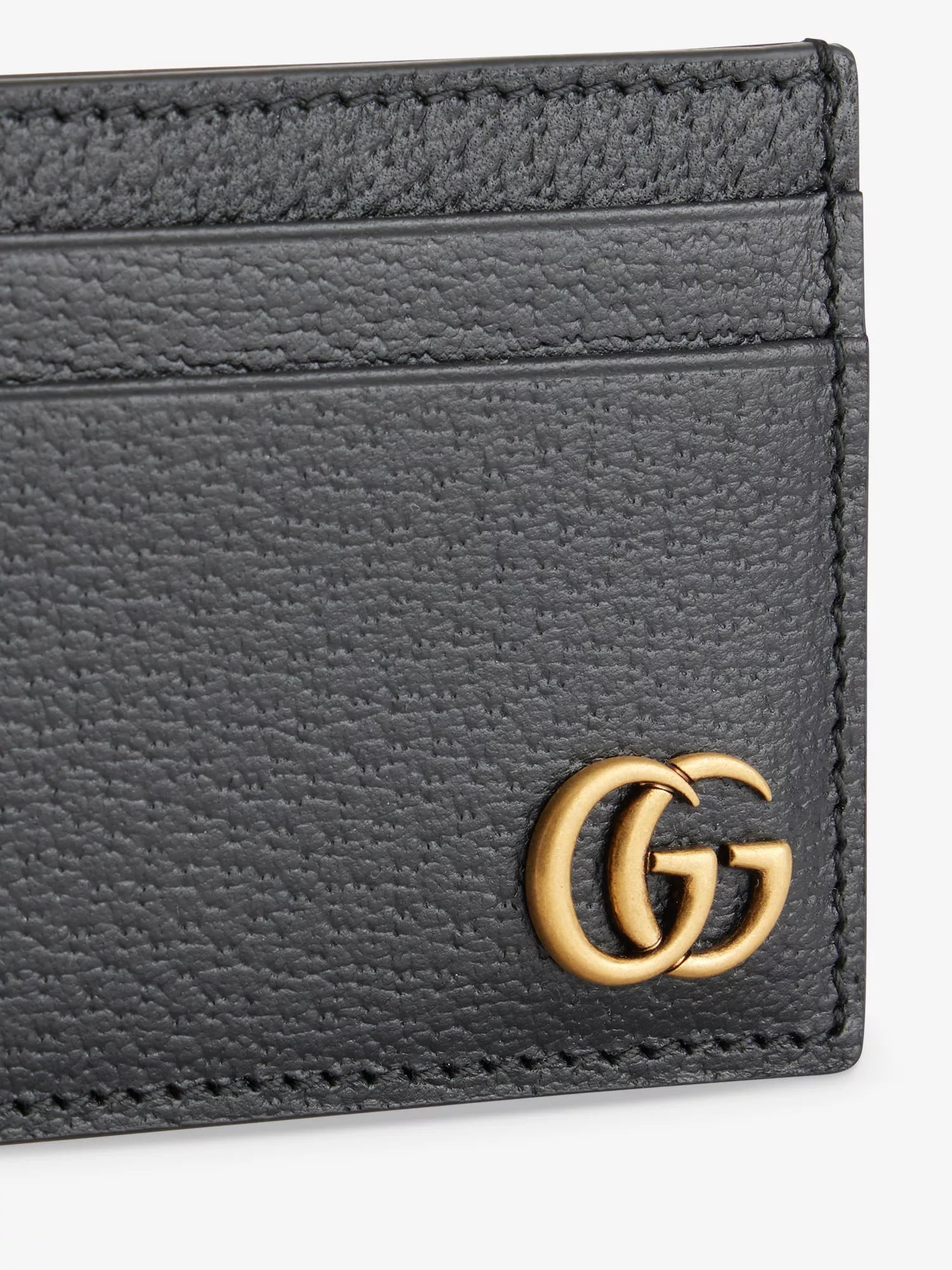 Gucci Men's GG Marmont Leather Card Holder Gucci