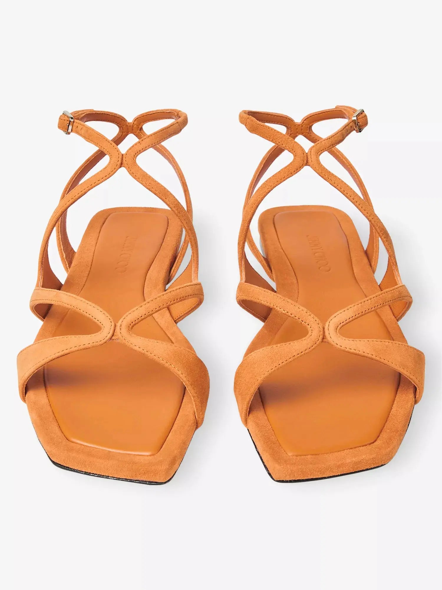 Jimmy Choo Women's Ayla Suede Flat Sandals Jimmy Choo